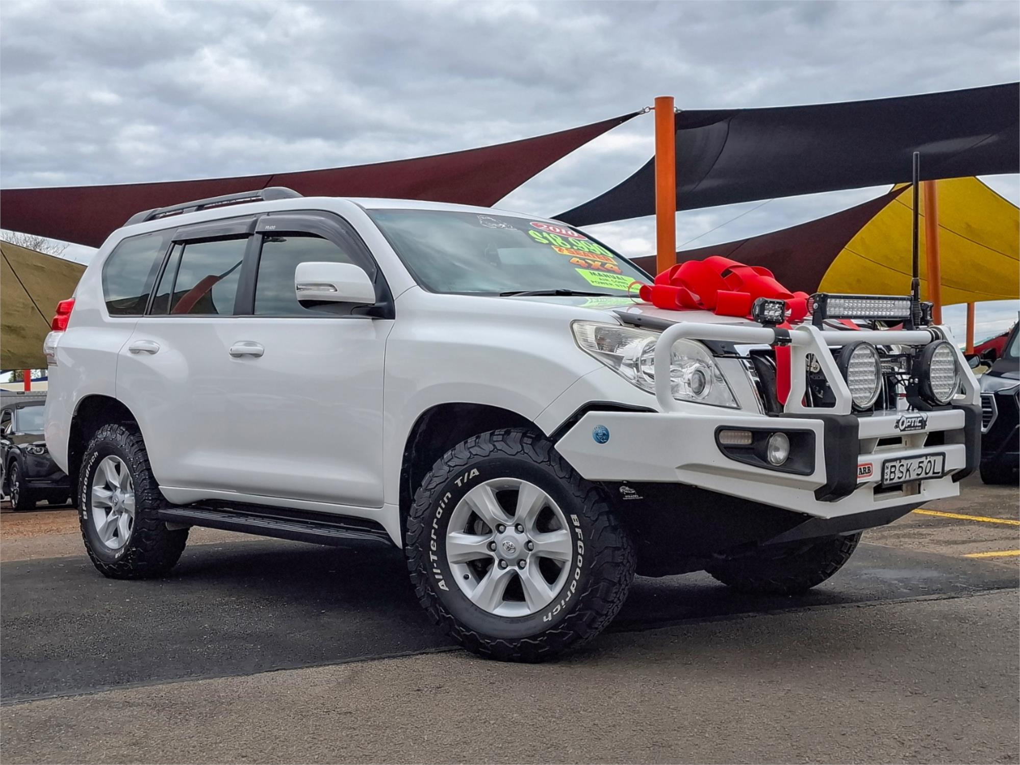 2010 TOYOTA LANDCRUISER KDJ150R PRADO GXL (4x4) 6 SP MANUAL 4D WAGON