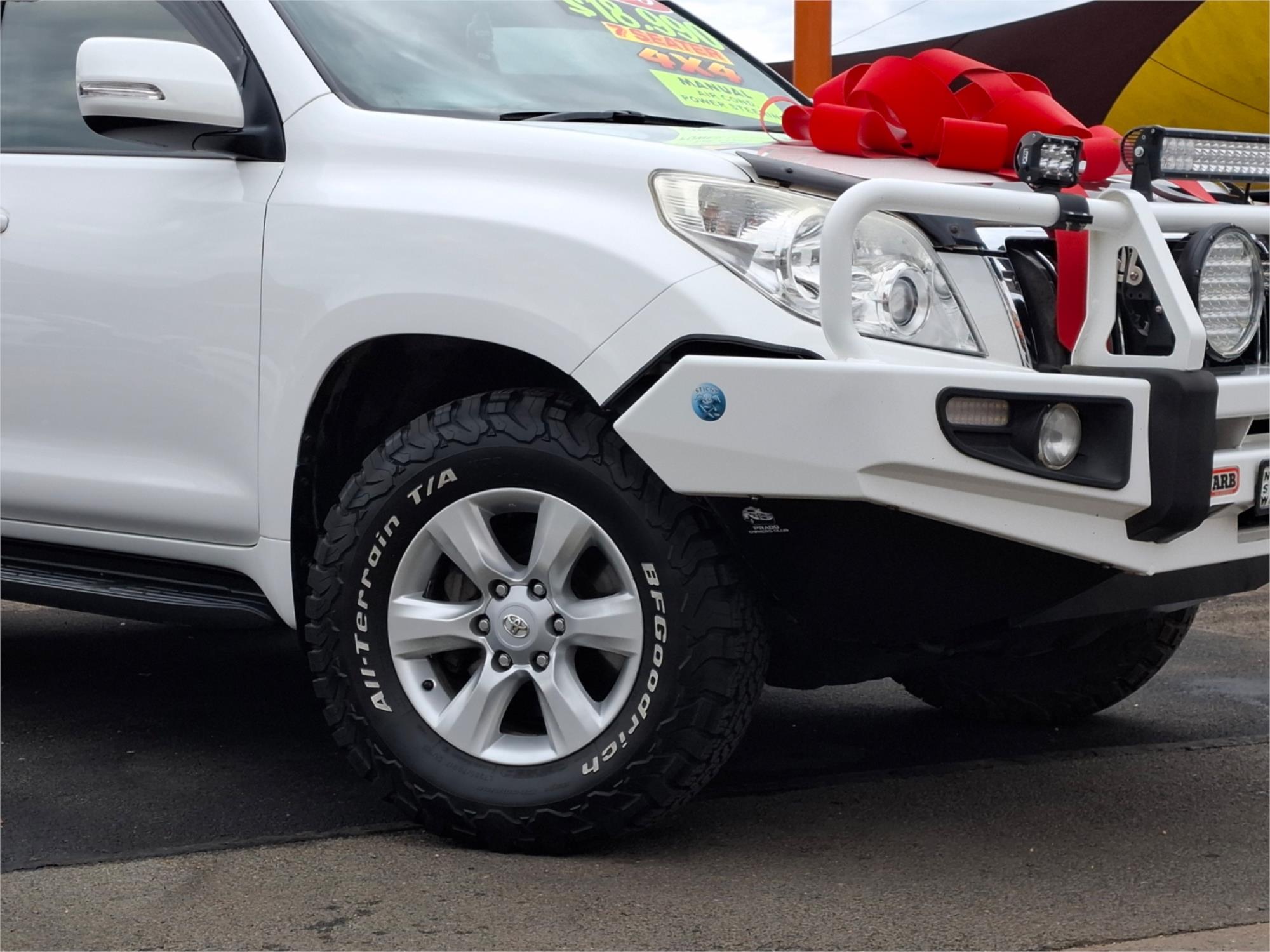 2010 TOYOTA LANDCRUISER KDJ150R PRADO GXL (4x4) 6 SP MANUAL 4D WAGON