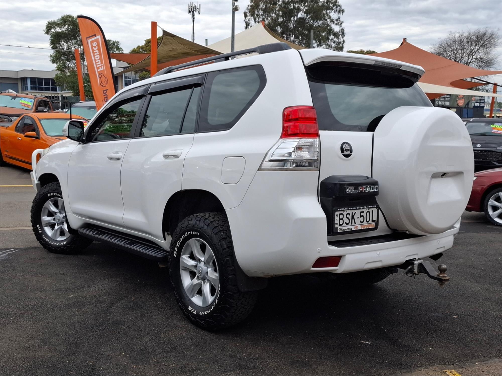 2010 TOYOTA LANDCRUISER KDJ150R PRADO GXL (4x4) 6 SP MANUAL 4D WAGON