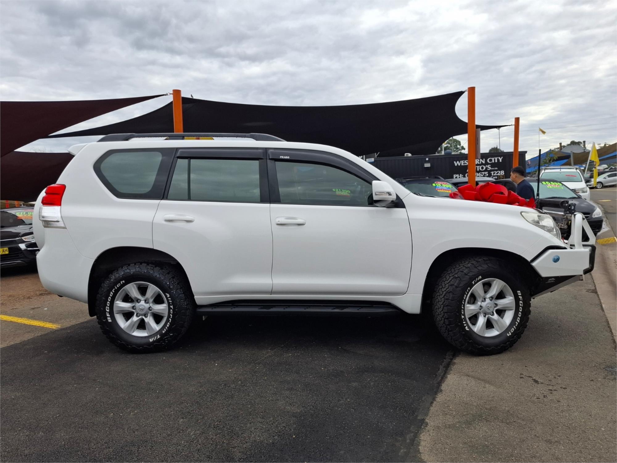 2010 TOYOTA LANDCRUISER KDJ150R PRADO GXL (4x4) 6 SP MANUAL 4D WAGON