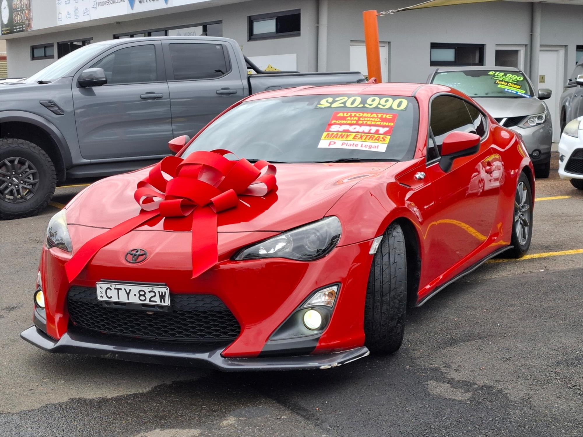 2014 TOYOTA 86 ZN6 MY14 GT 6 SP AUTO SEQUENTIAL 2D COUPE