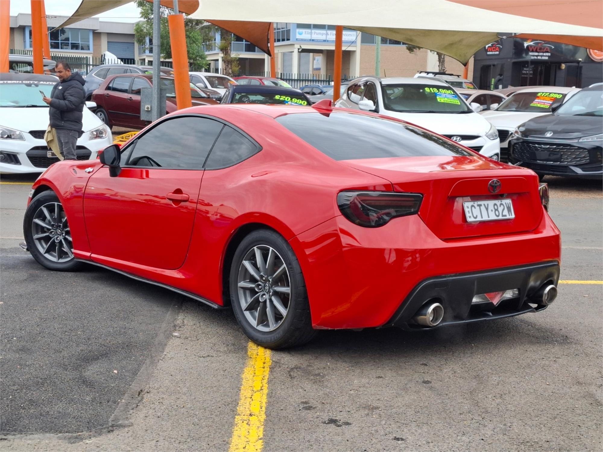 2014 TOYOTA 86 ZN6 MY14 GT 6 SP AUTO SEQUENTIAL 2D COUPE