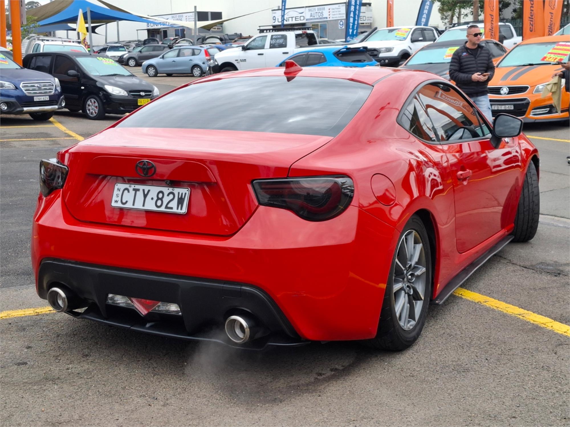 2014 TOYOTA 86 ZN6 MY14 GT 6 SP AUTO SEQUENTIAL 2D COUPE