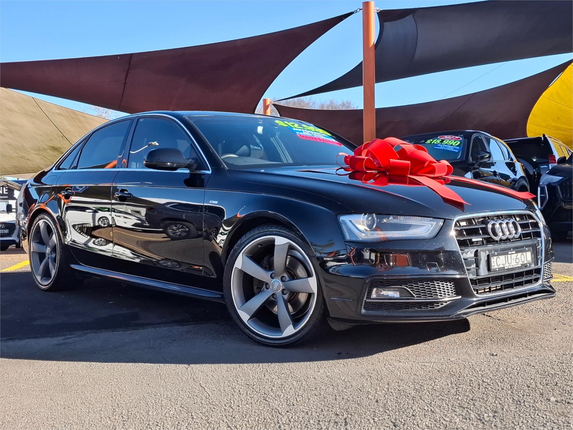 2012 AUDI A4 B8 (8K) MY12 1.8 TFSI CVT MULTITRONIC 4D SEDAN