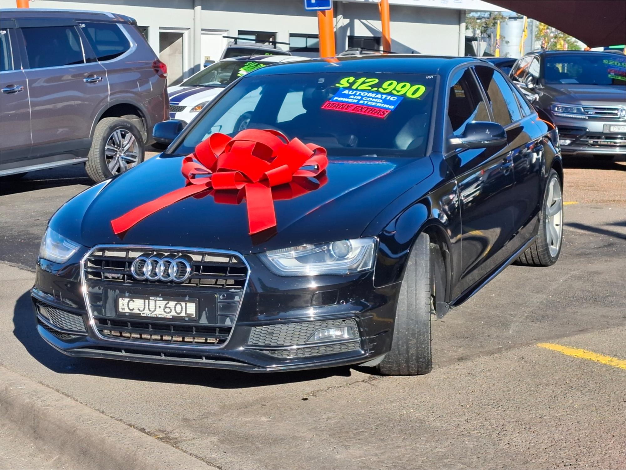 2012 AUDI A4 B8 (8K) MY12 1.8 TFSI CVT MULTITRONIC 4D SEDAN