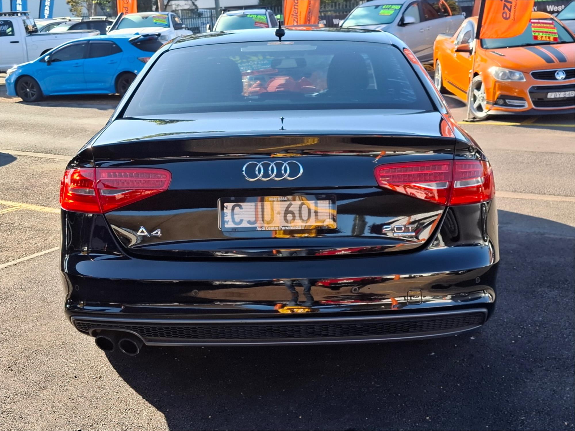 2012 AUDI A4 B8 (8K) MY12 1.8 TFSI CVT MULTITRONIC 4D SEDAN
