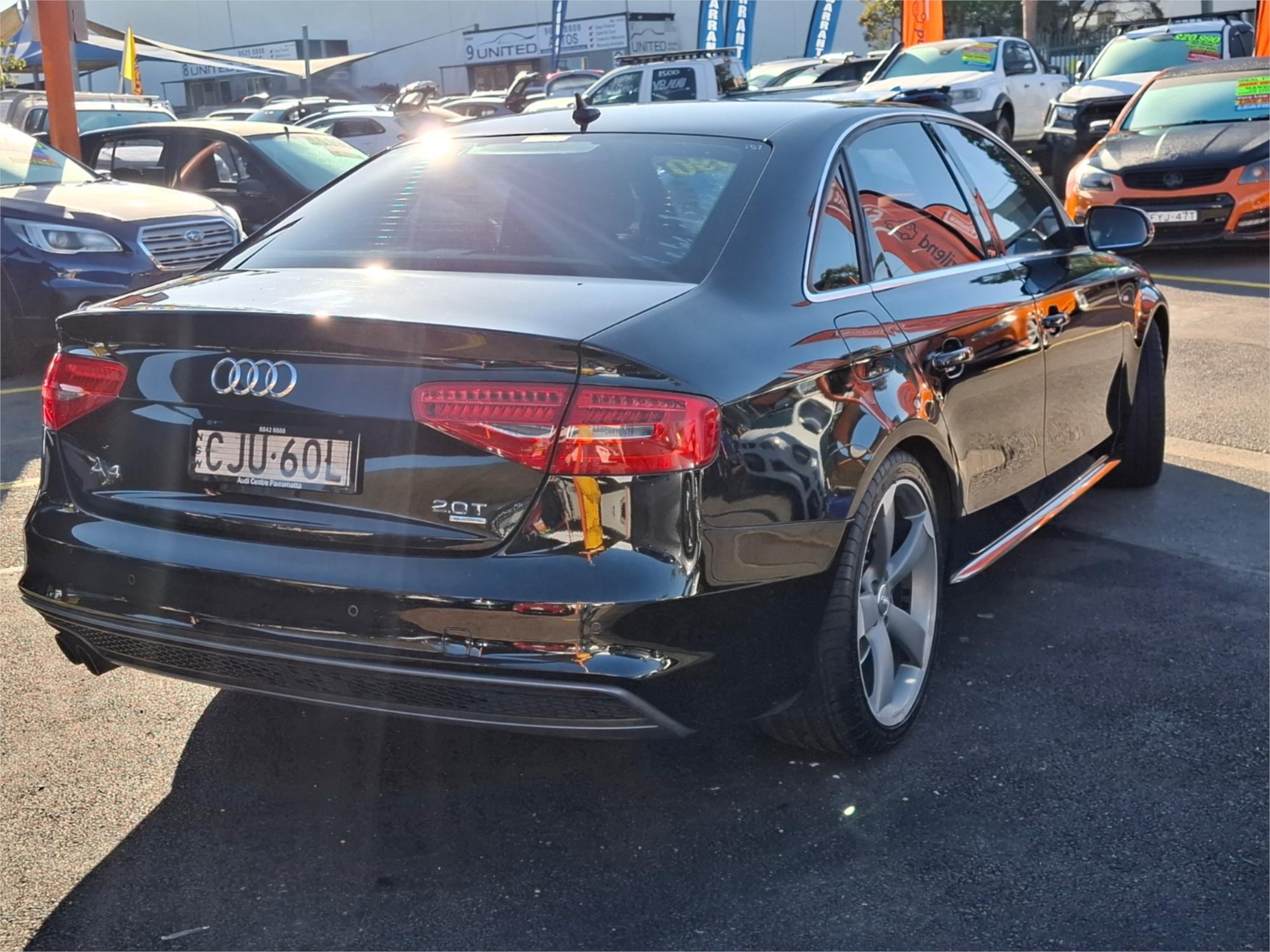 2012 AUDI A4 B8 (8K) MY12 1.8 TFSI CVT MULTITRONIC 4D SEDAN