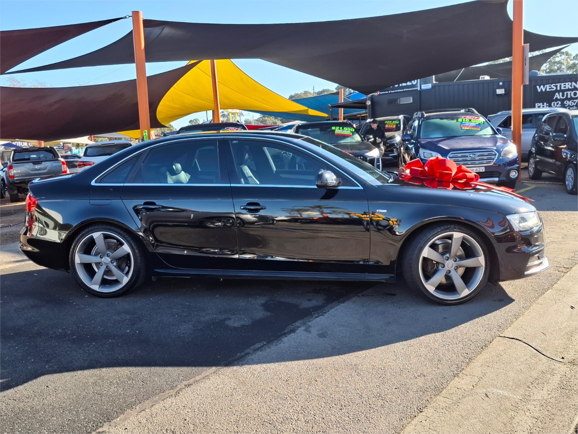 2012 AUDI A4 B8 (8K) MY12 1.8 TFSI CVT MULTITRONIC 4D SEDAN