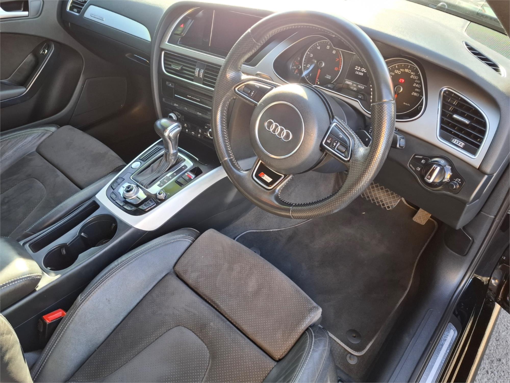 2012 AUDI A4 B8 (8K) MY12 1.8 TFSI CVT MULTITRONIC 4D SEDAN