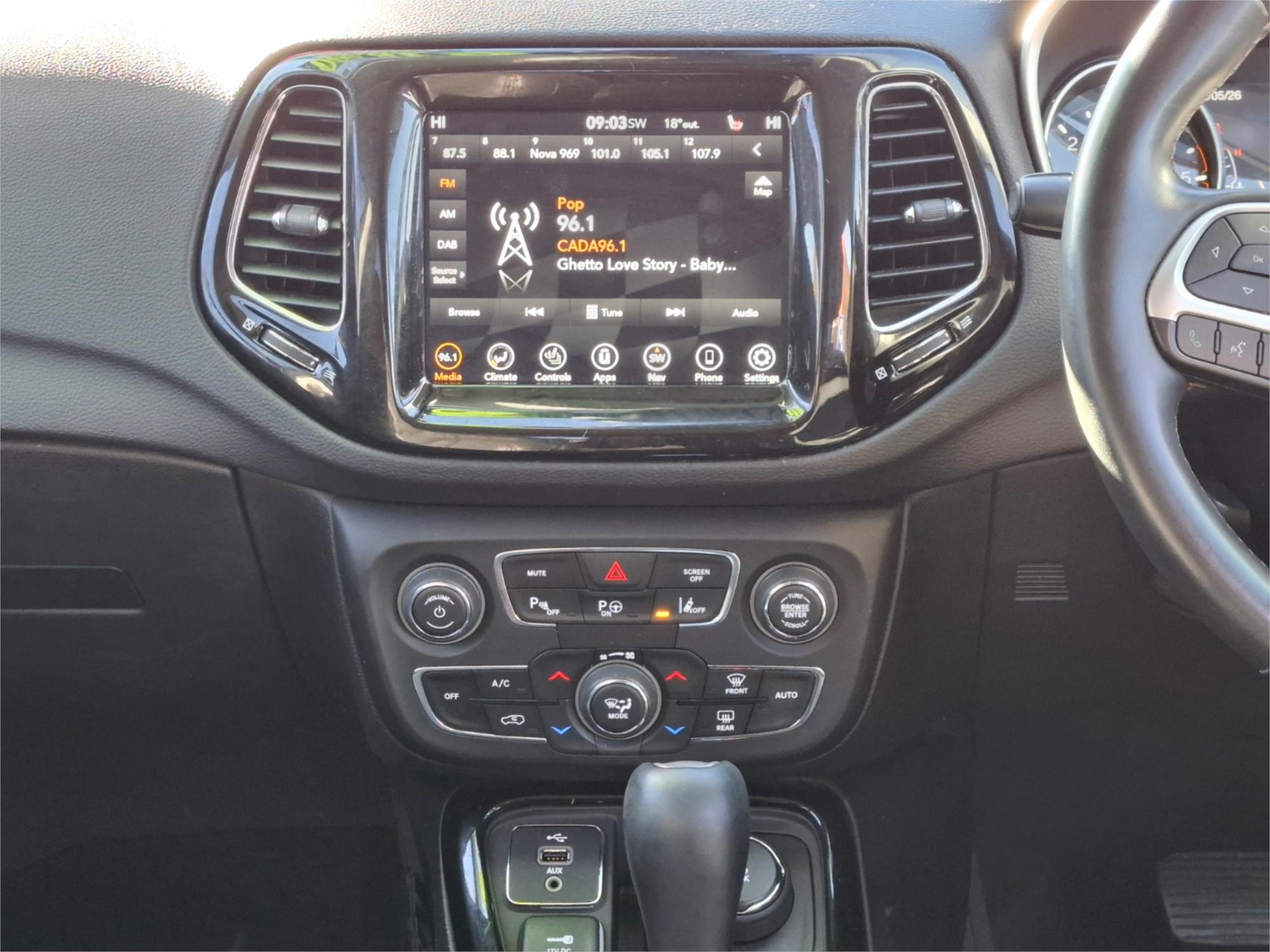 2018 JEEP COMPASS M6 MY18 LIMITED (4x4) 9 SP AUTOMATIC 4D WAGON
