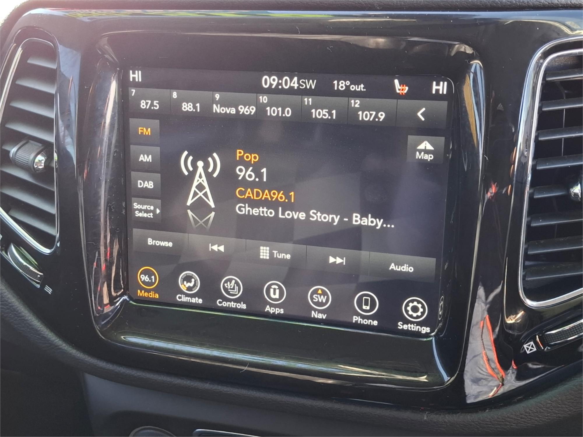 2018 JEEP COMPASS M6 MY18 LIMITED (4x4) 9 SP AUTOMATIC 4D WAGON