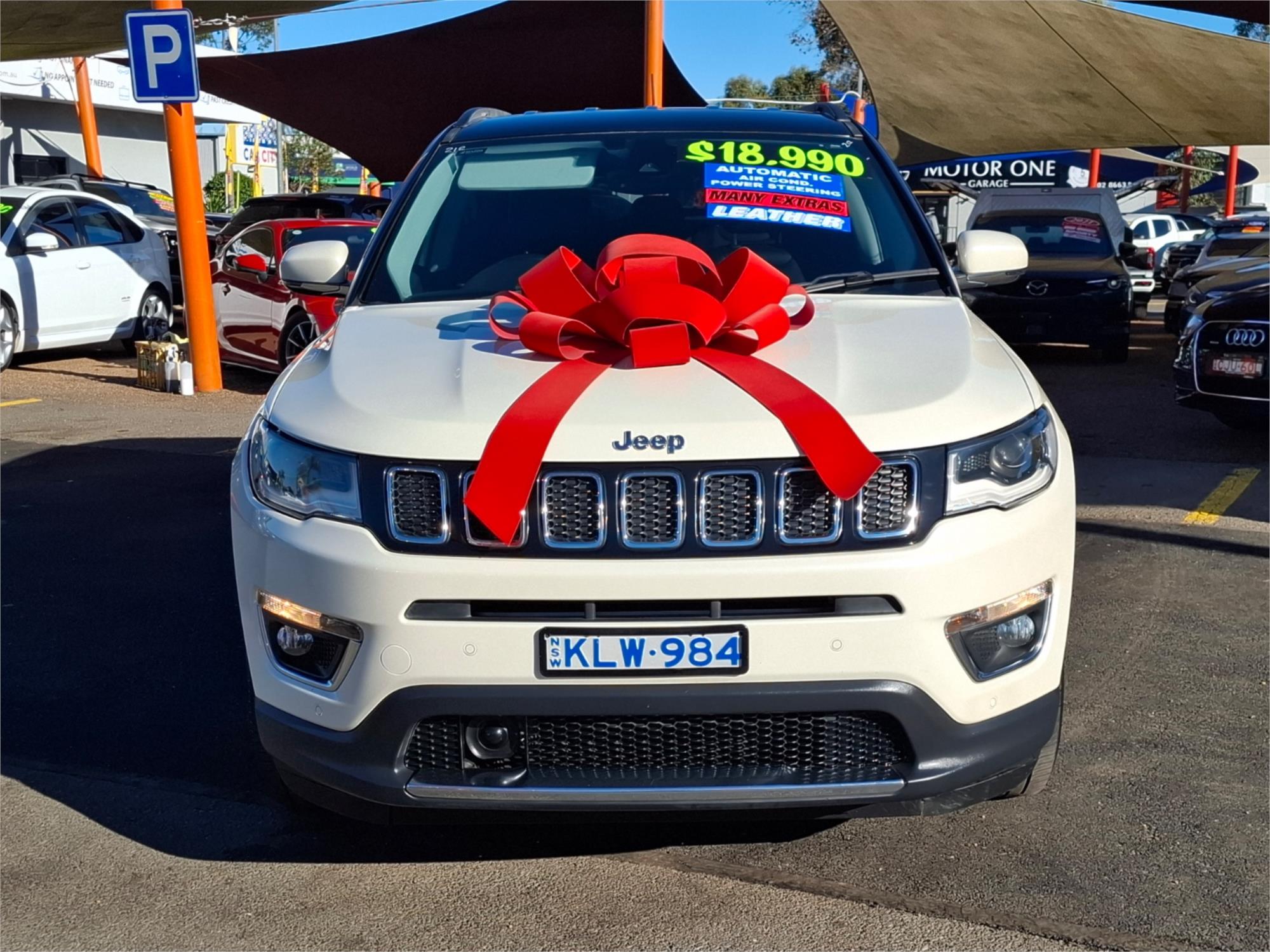2018 JEEP COMPASS M6 MY18 LIMITED (4x4) 9 SP AUTOMATIC 4D WAGON