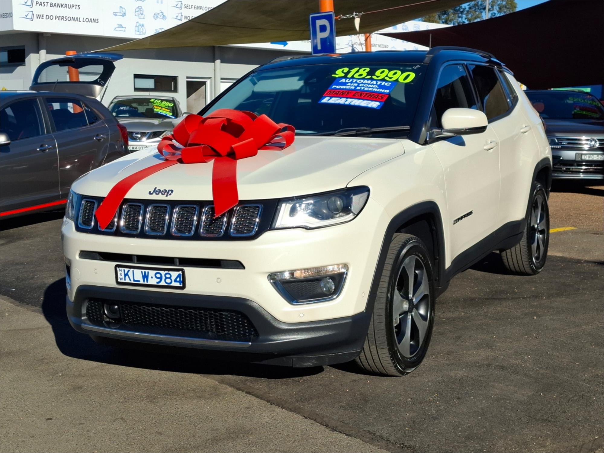 2018 JEEP COMPASS M6 MY18 LIMITED (4x4) 9 SP AUTOMATIC 4D WAGON