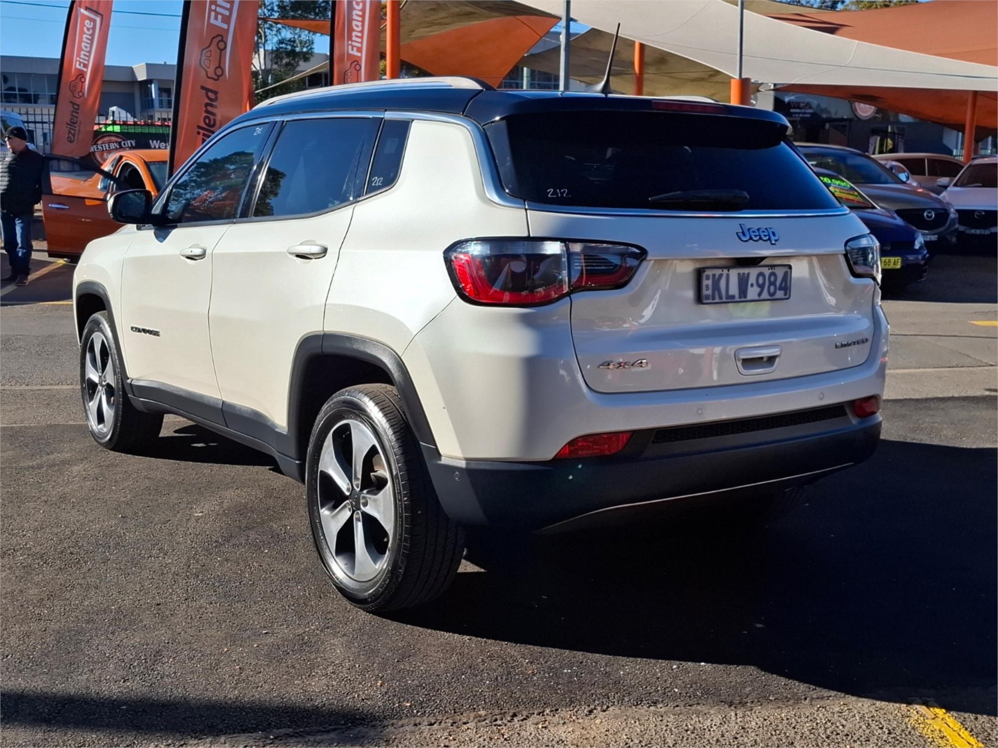 2018 JEEP COMPASS M6 MY18 LIMITED (4x4) 9 SP AUTOMATIC 4D WAGON