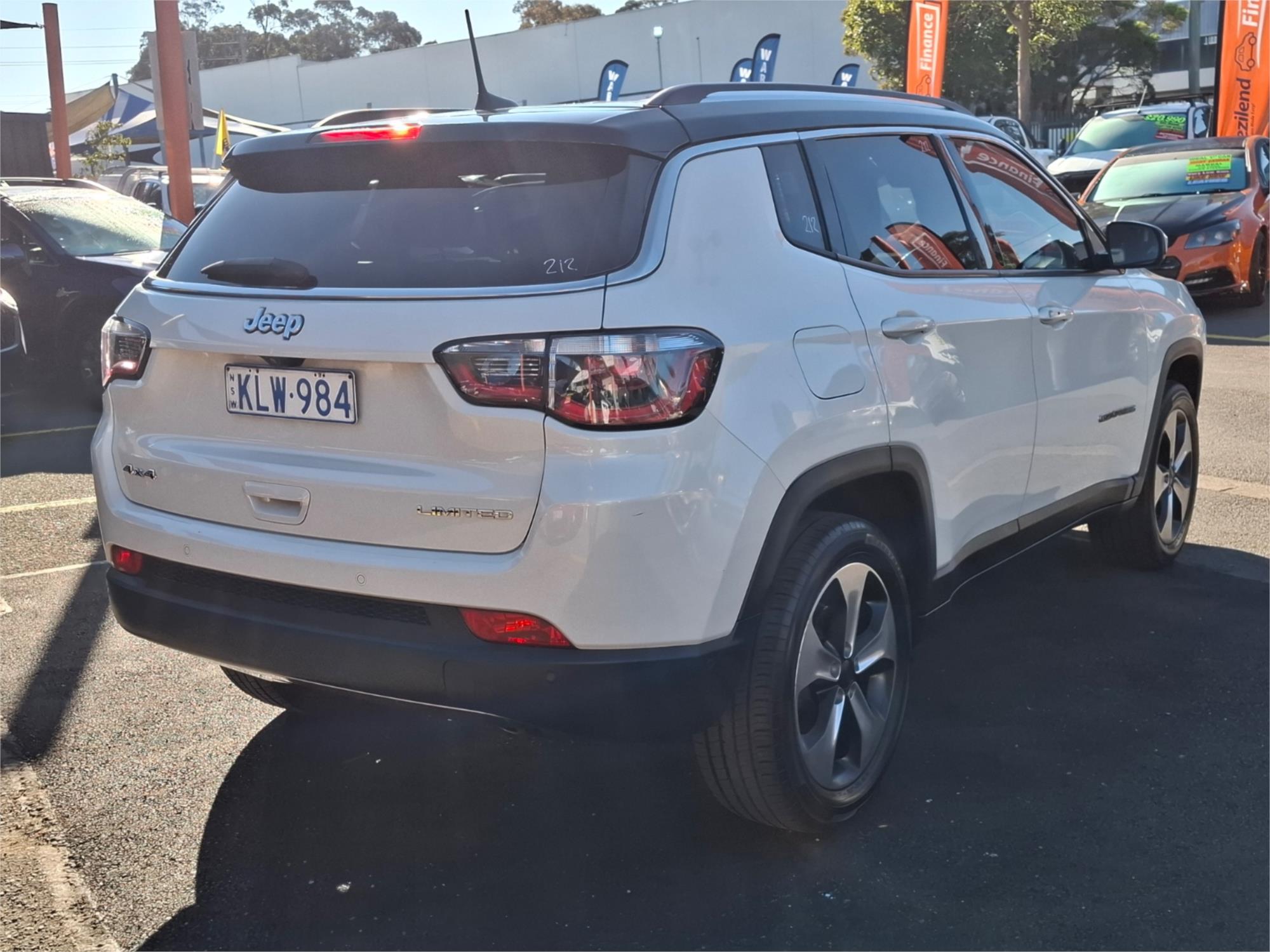 2018 JEEP COMPASS M6 MY18 LIMITED (4x4) 9 SP AUTOMATIC 4D WAGON