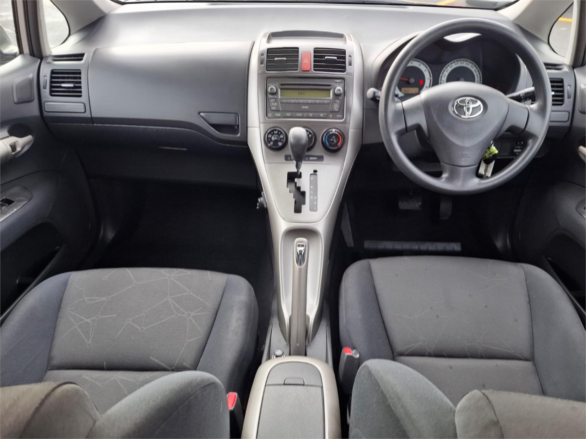 2008 TOYOTA COROLLA ZRE152R ASCENT 4 SP AUTOMATIC 5D HATCHBACK