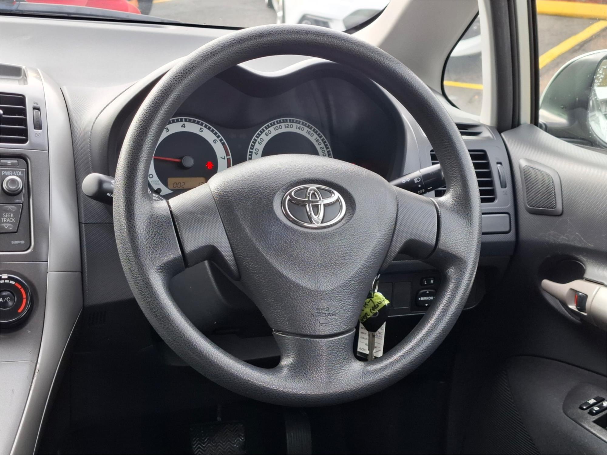 2008 TOYOTA COROLLA ZRE152R ASCENT 4 SP AUTOMATIC 5D HATCHBACK