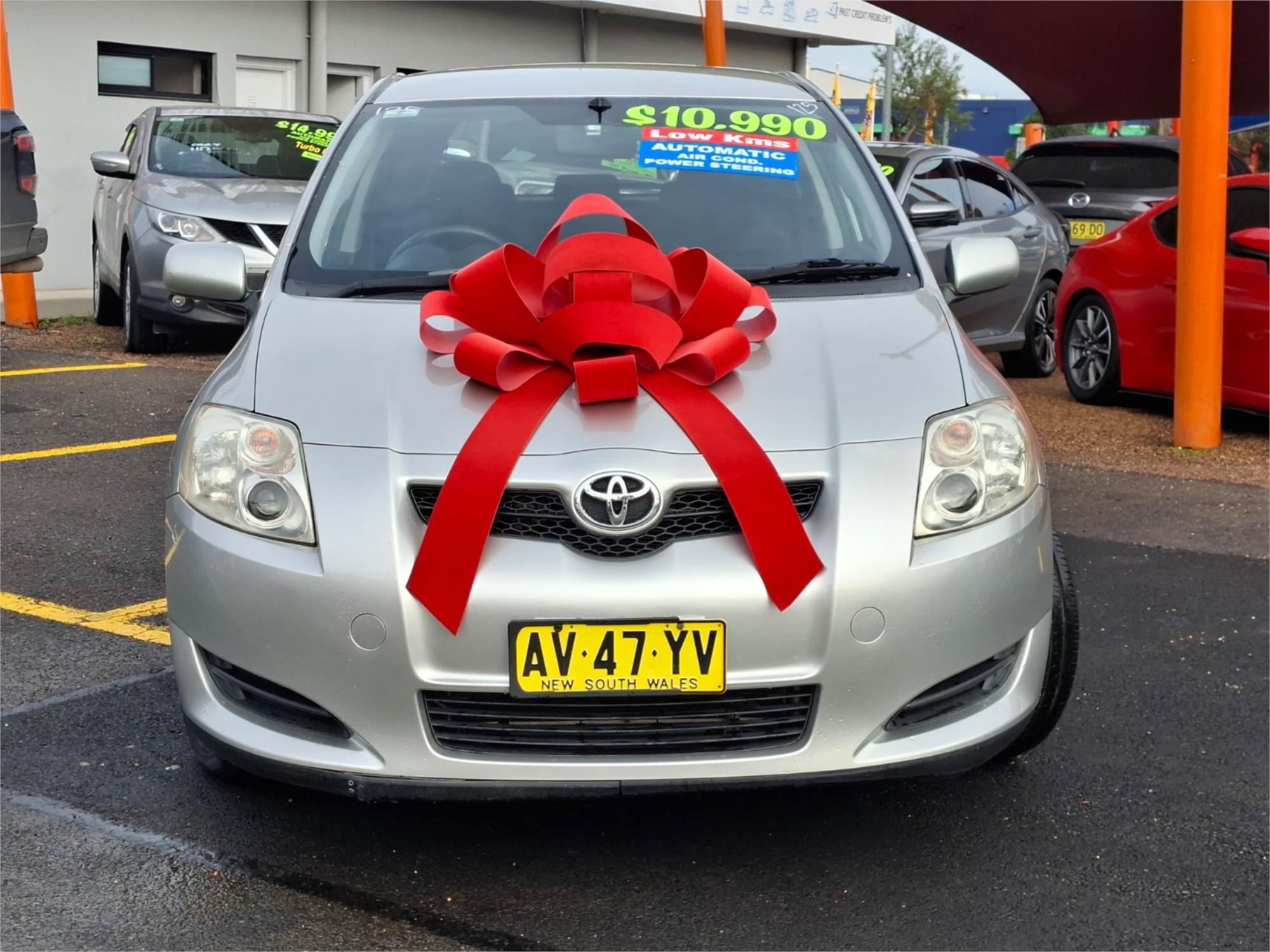 2008 TOYOTA COROLLA ZRE152R ASCENT 4 SP AUTOMATIC 5D HATCHBACK