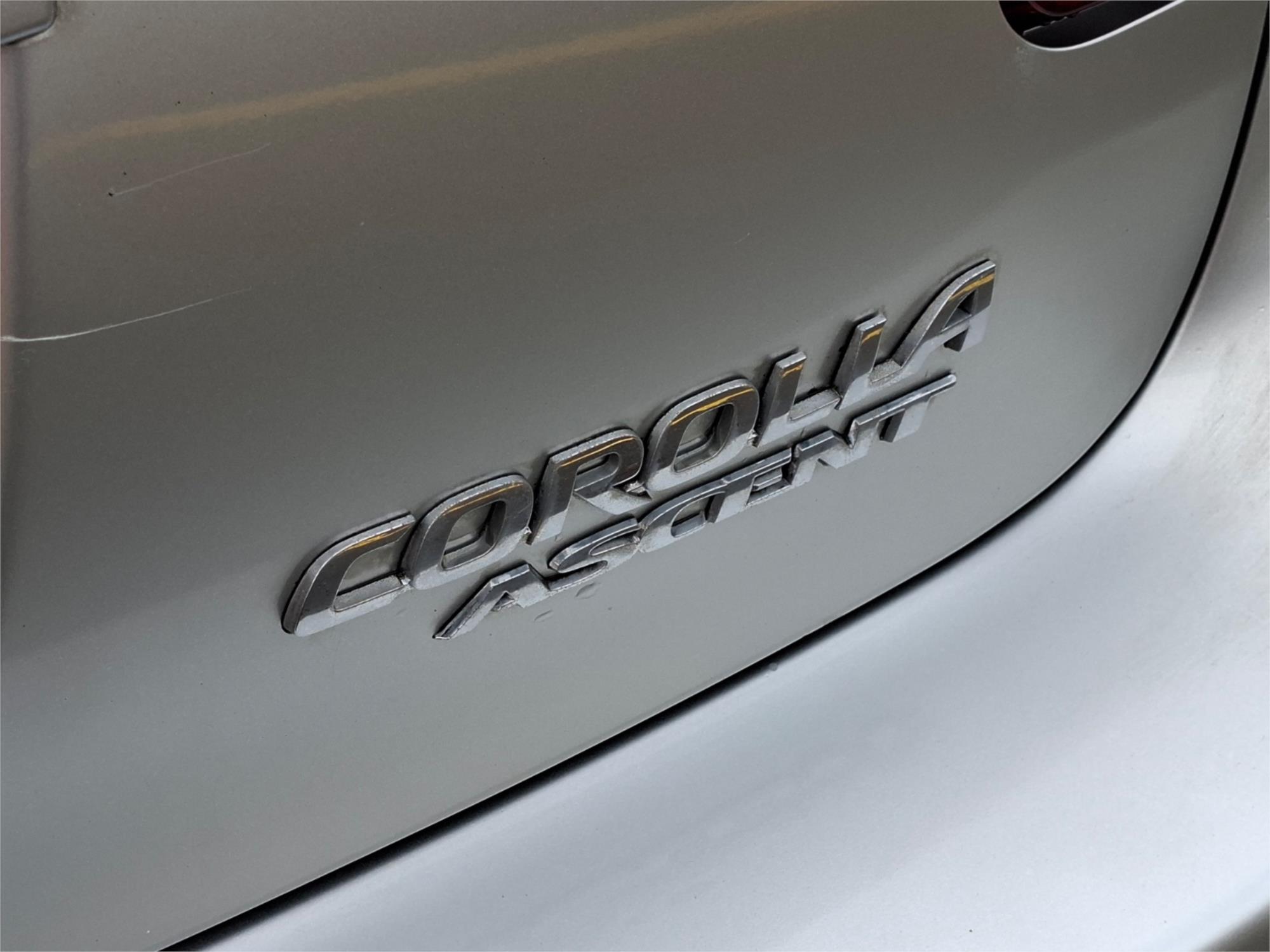 2008 TOYOTA COROLLA ZRE152R ASCENT 4 SP AUTOMATIC 5D HATCHBACK