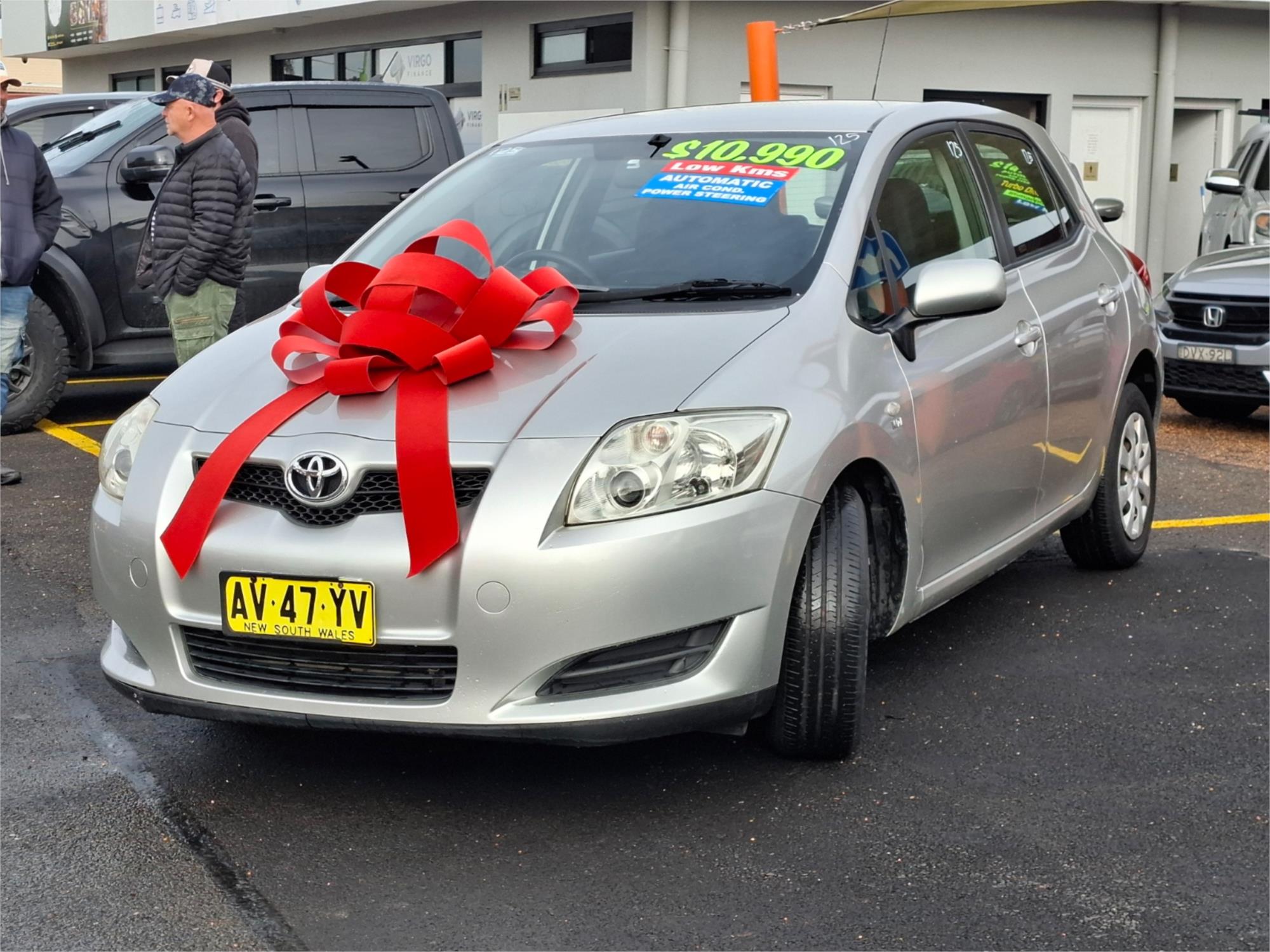 2008 TOYOTA COROLLA ZRE152R ASCENT 4 SP AUTOMATIC 5D HATCHBACK