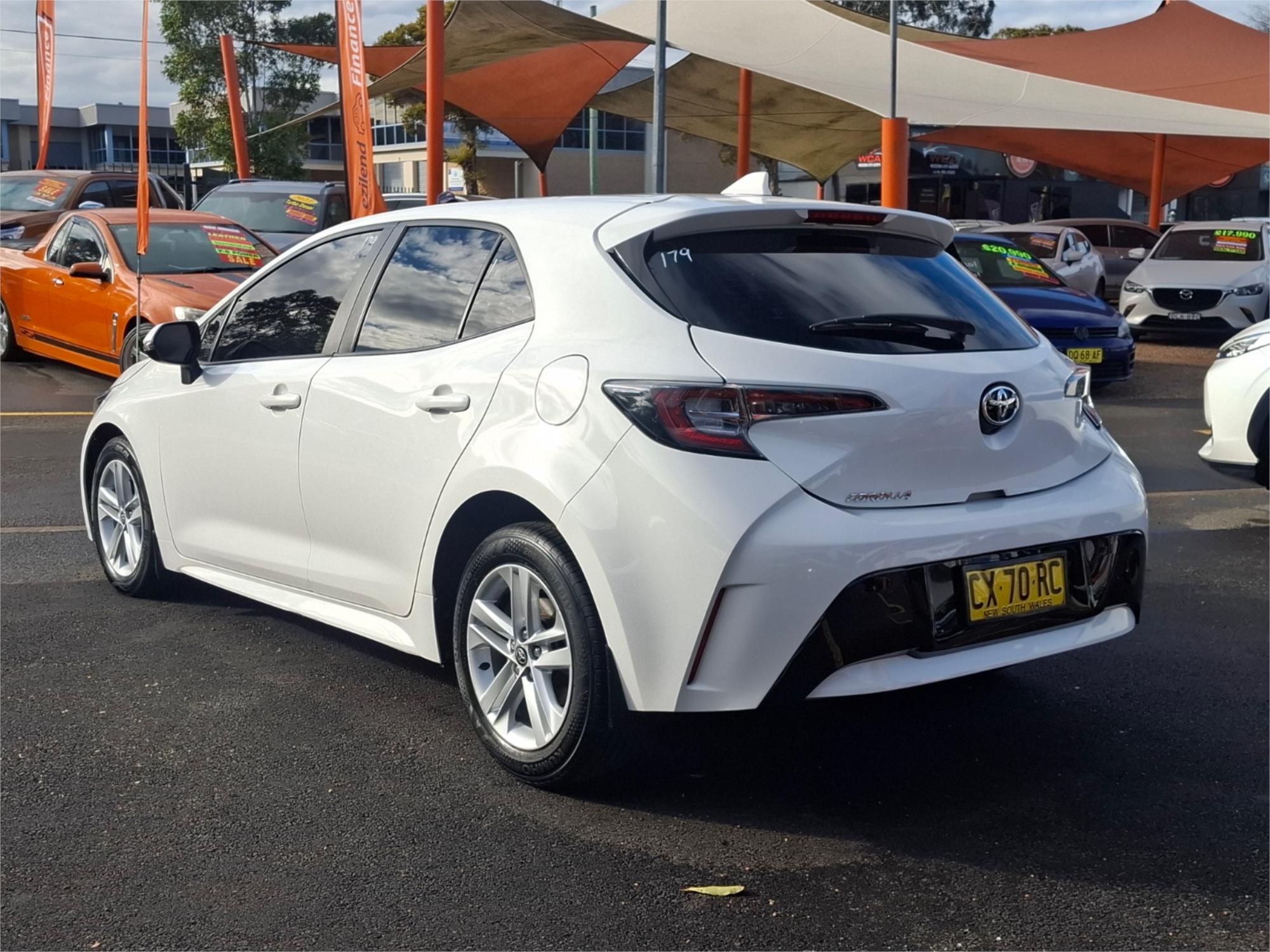 2020 TOYOTA COROLLA MZEA12R ASCENT SPORT CONTINUOUS VARIABLE 5D HATCHBACK