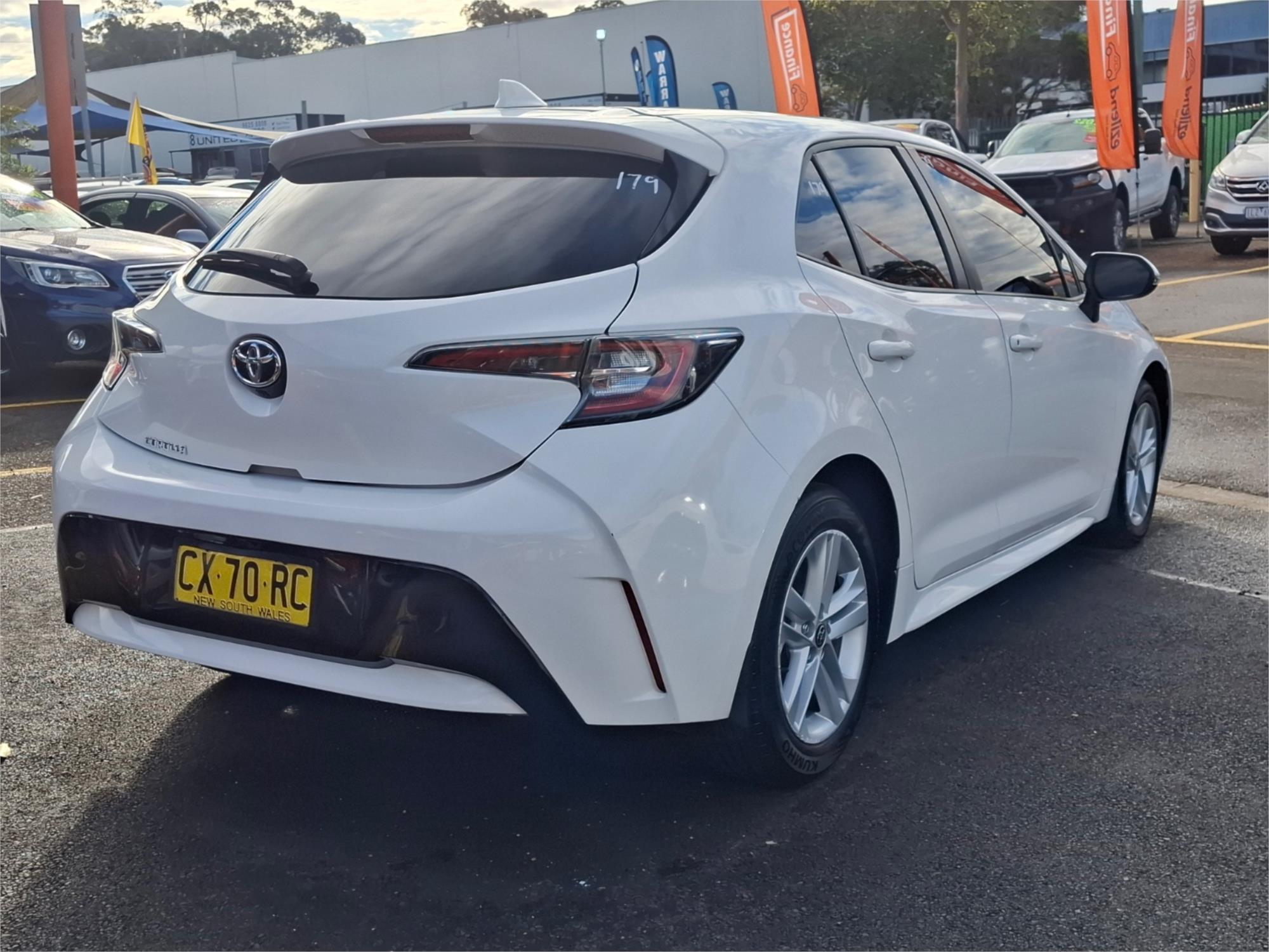 2020 TOYOTA COROLLA MZEA12R ASCENT SPORT CONTINUOUS VARIABLE 5D HATCHBACK