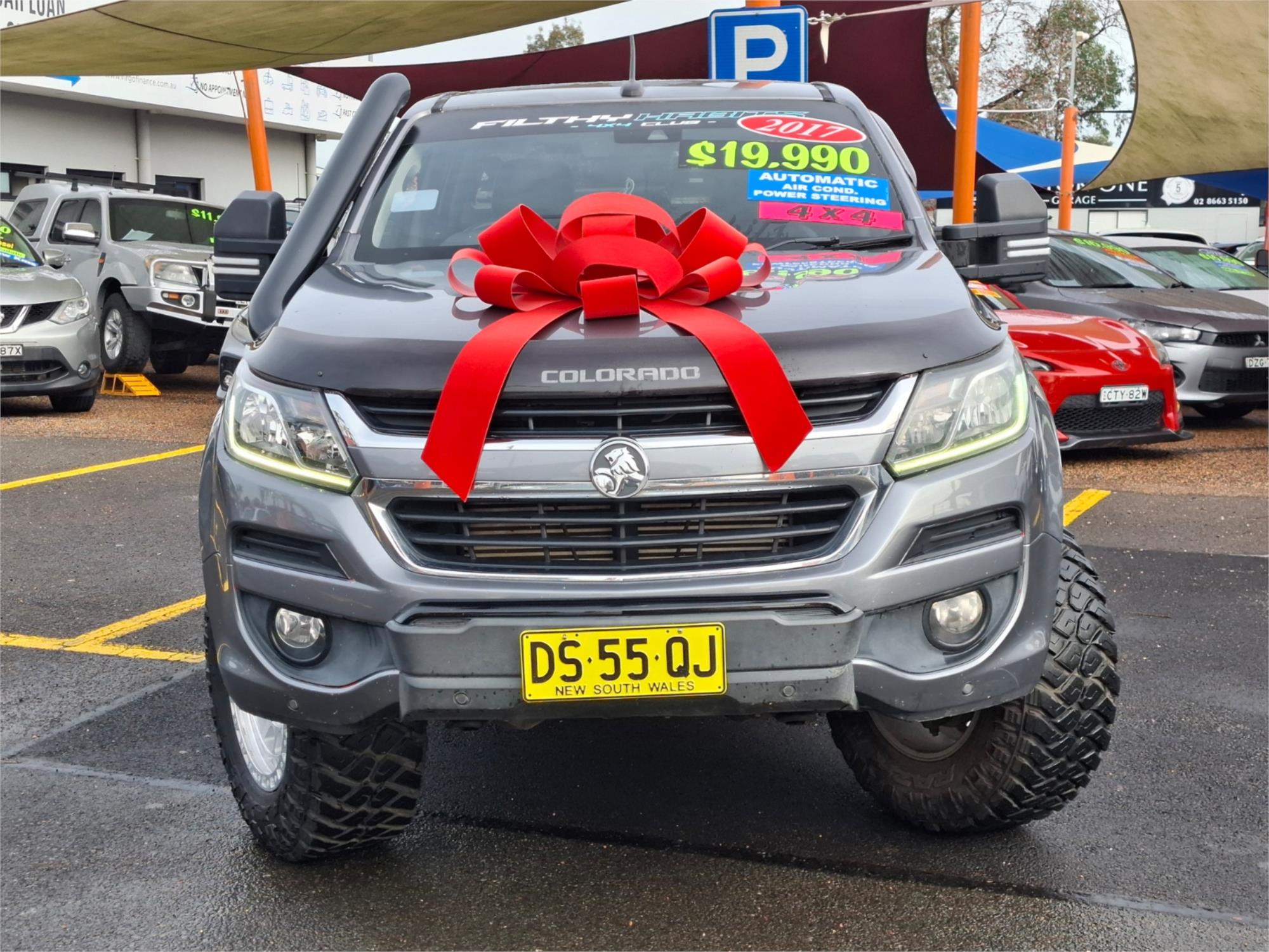 2017 HOLDEN COLORADO RG MY17 Z71 (4x4) 6 SP AUTOMATIC CREW CAB P/UP