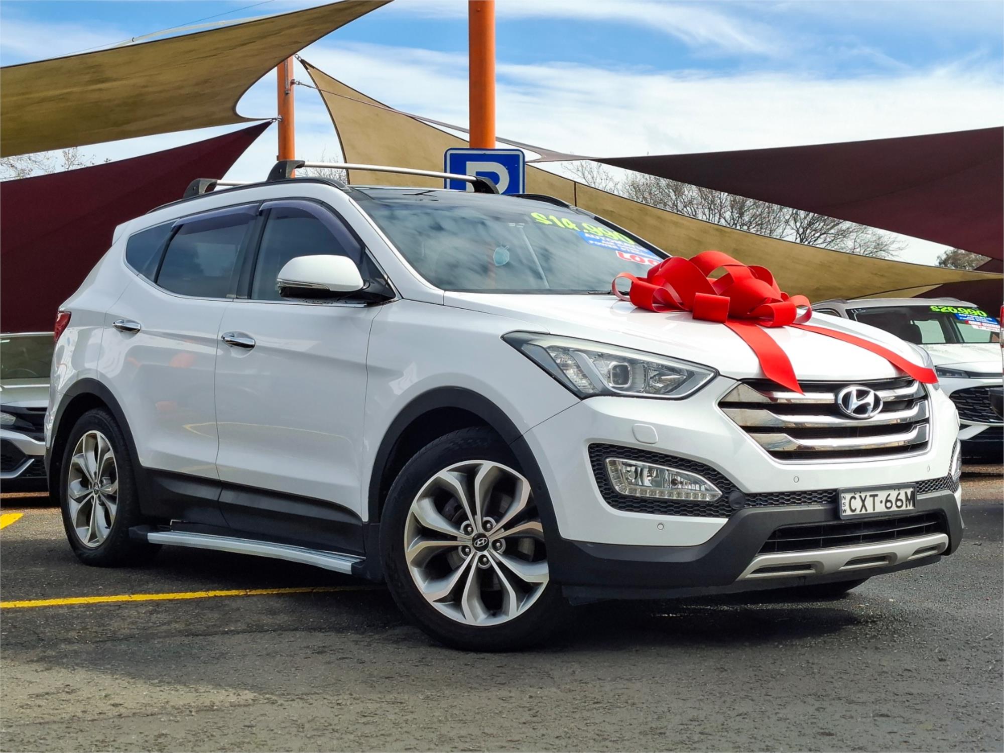 2016 HYUNDAI SANTA FE DM SERIES II (DM3) HIGHLANDER CRDi (4x4) 6 SP AUTOMATIC 4D WAGON