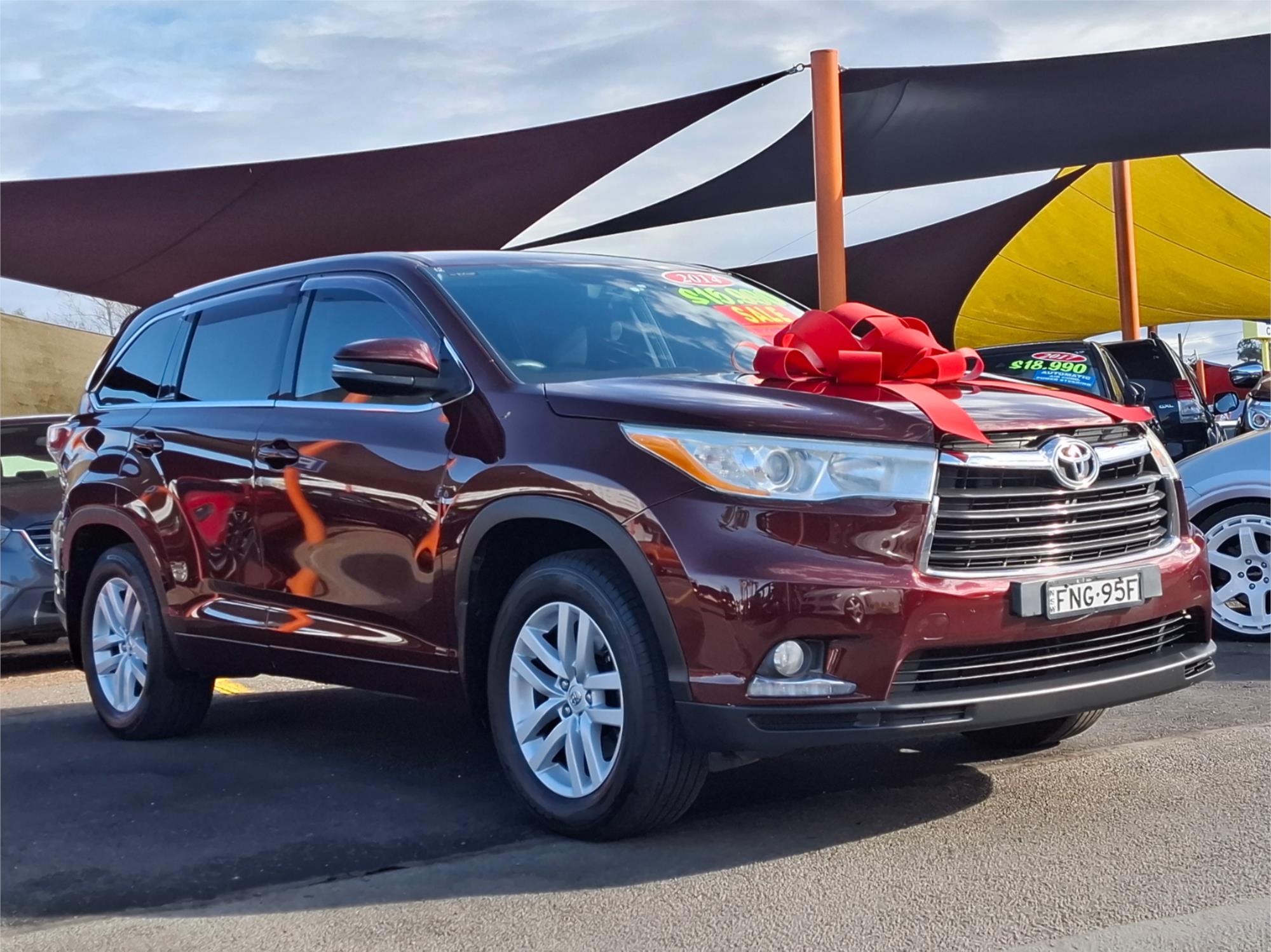 2014 TOYOTA KLUGER GSU50R GXL (4x2) 6 SP AUTOMATIC 4D WAGON