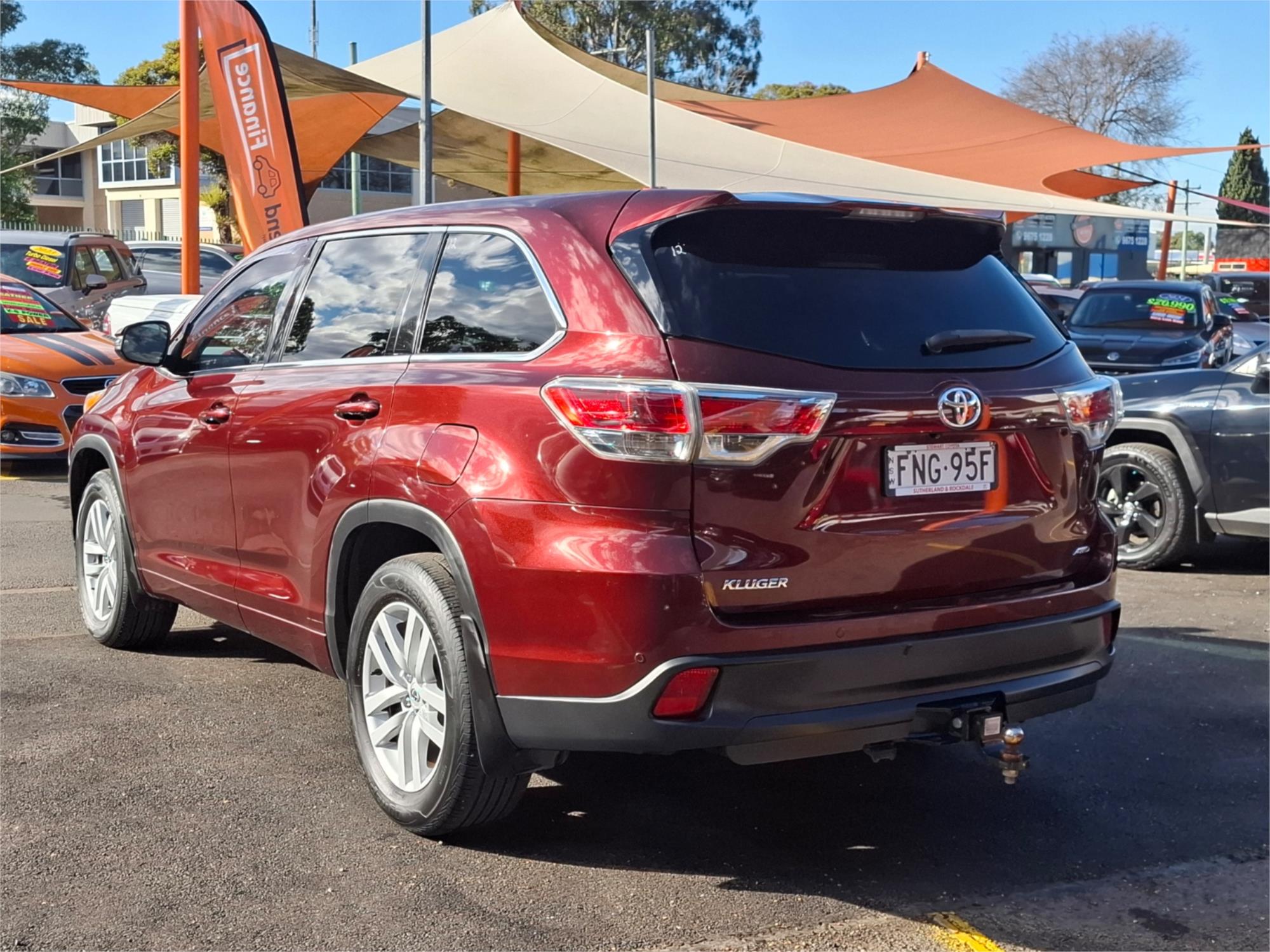 2014 TOYOTA KLUGER GSU50R GXL (4x2) 6 SP AUTOMATIC 4D WAGON