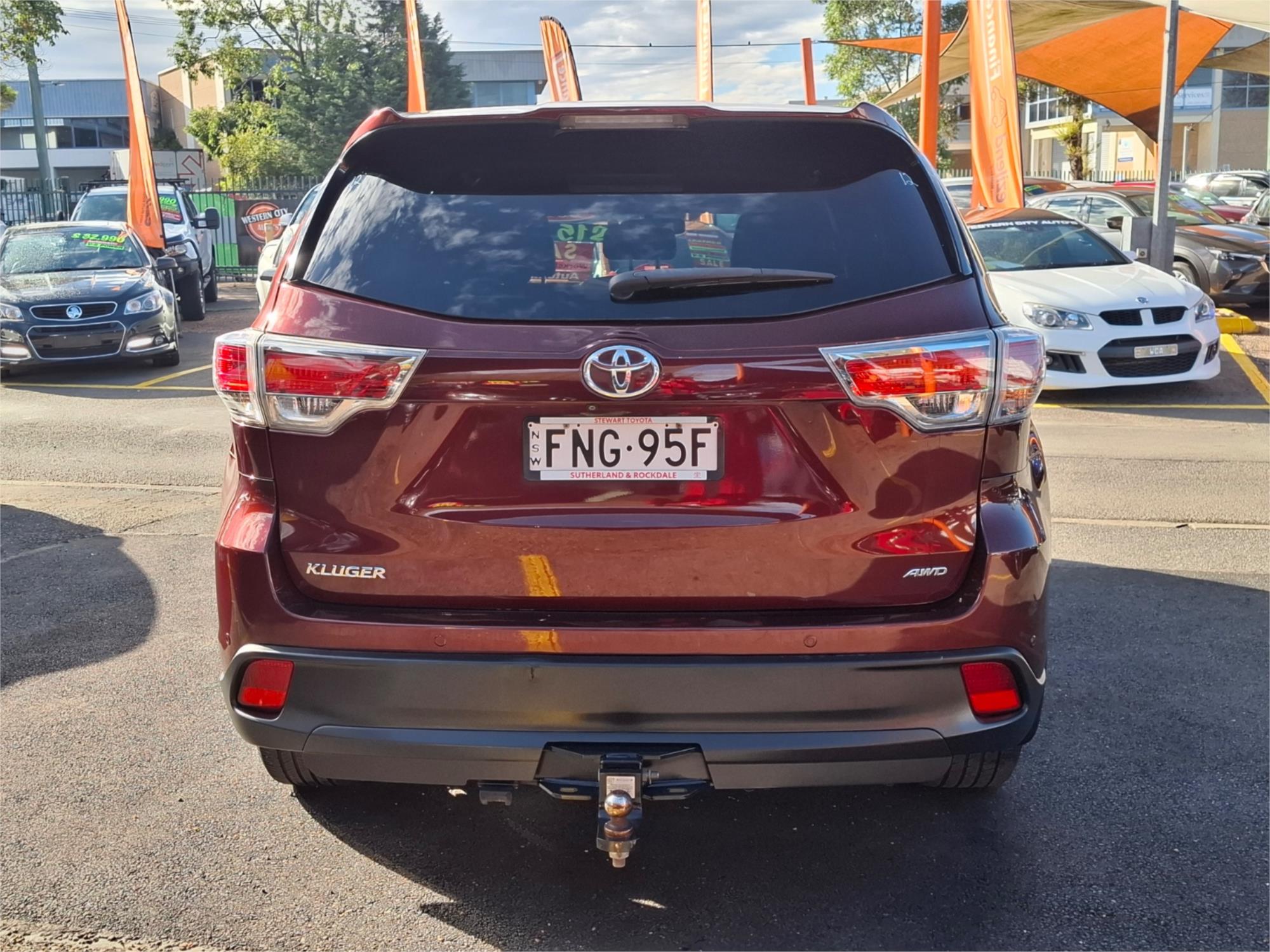 2014 TOYOTA KLUGER GSU50R GXL (4x2) 6 SP AUTOMATIC 4D WAGON
