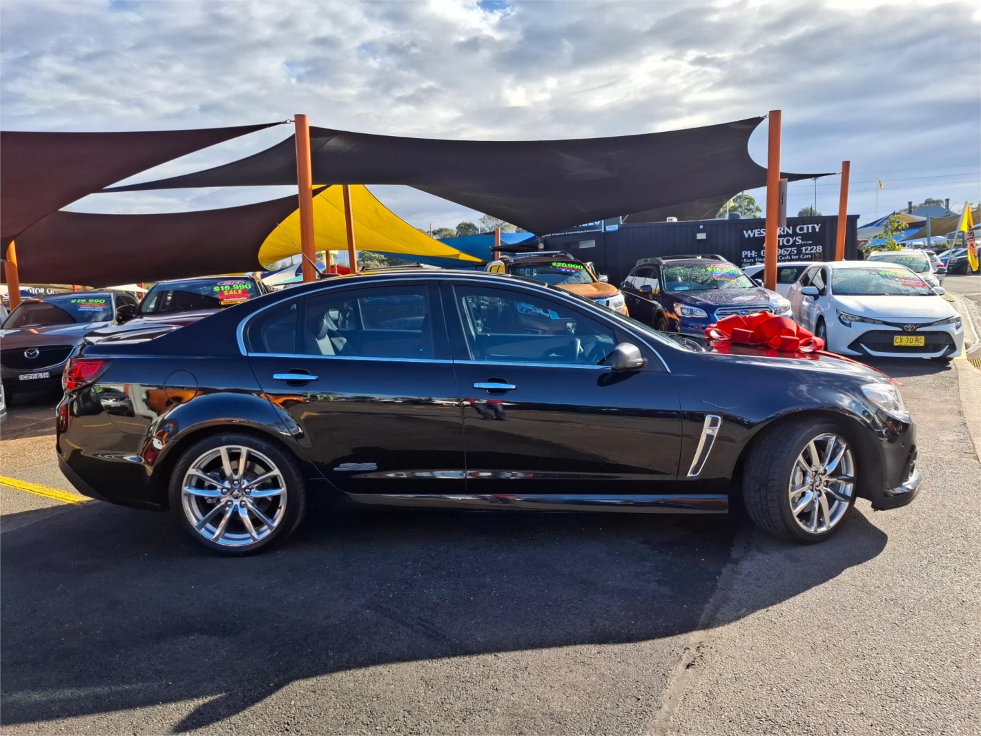 2013 HOLDEN COMMODORE VF SS-V 6 SP AUTOMATIC 4D SEDAN