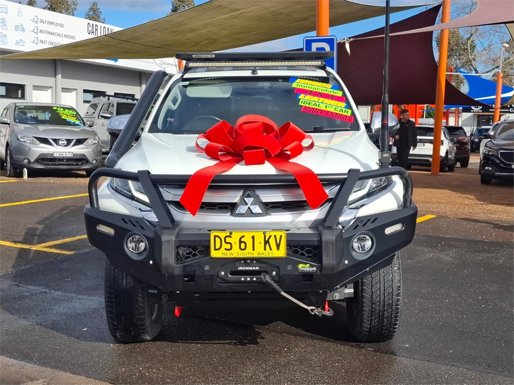 2019 MITSUBISHI TRITON MR MY19 GLS (4x4) 6 SP AUTOMATIC DOUBLE CAB P/UP
