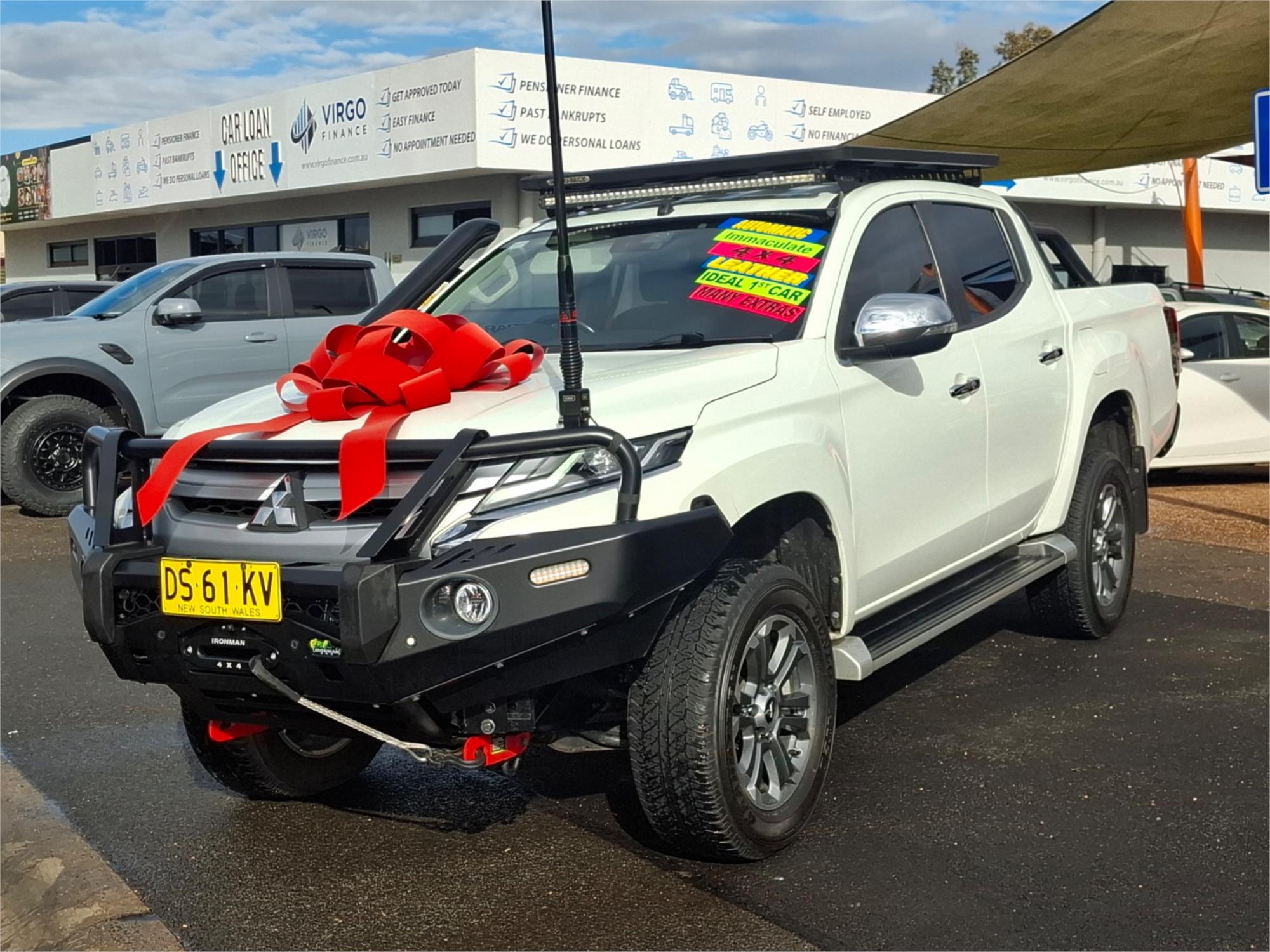 2019 MITSUBISHI TRITON MR MY19 GLS (4x4) 6 SP AUTOMATIC DOUBLE CAB P/UP