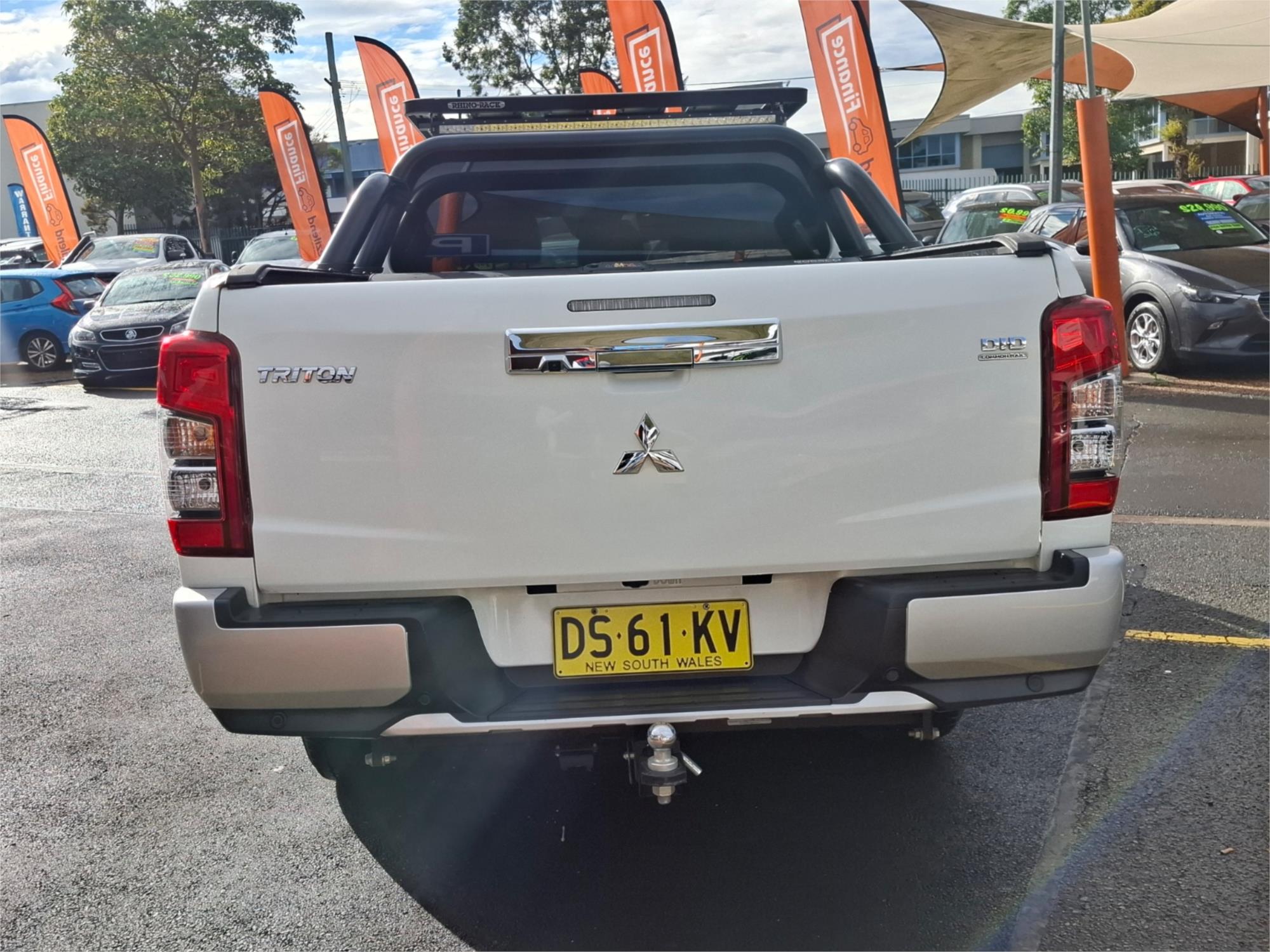 2019 MITSUBISHI TRITON MR MY19 GLS (4x4) 6 SP AUTOMATIC DOUBLE CAB P/UP