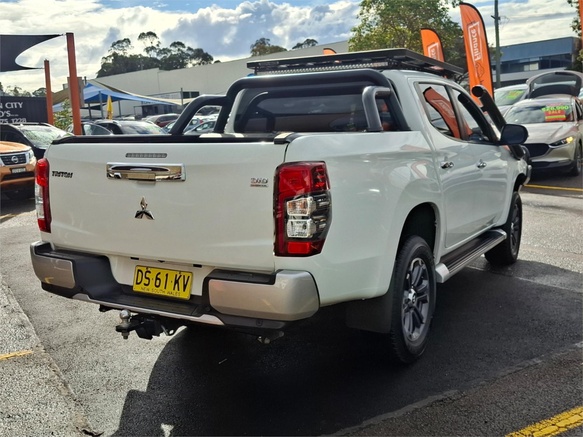 2019 MITSUBISHI TRITON MR MY19 GLS (4x4) 6 SP AUTOMATIC DOUBLE CAB P/UP