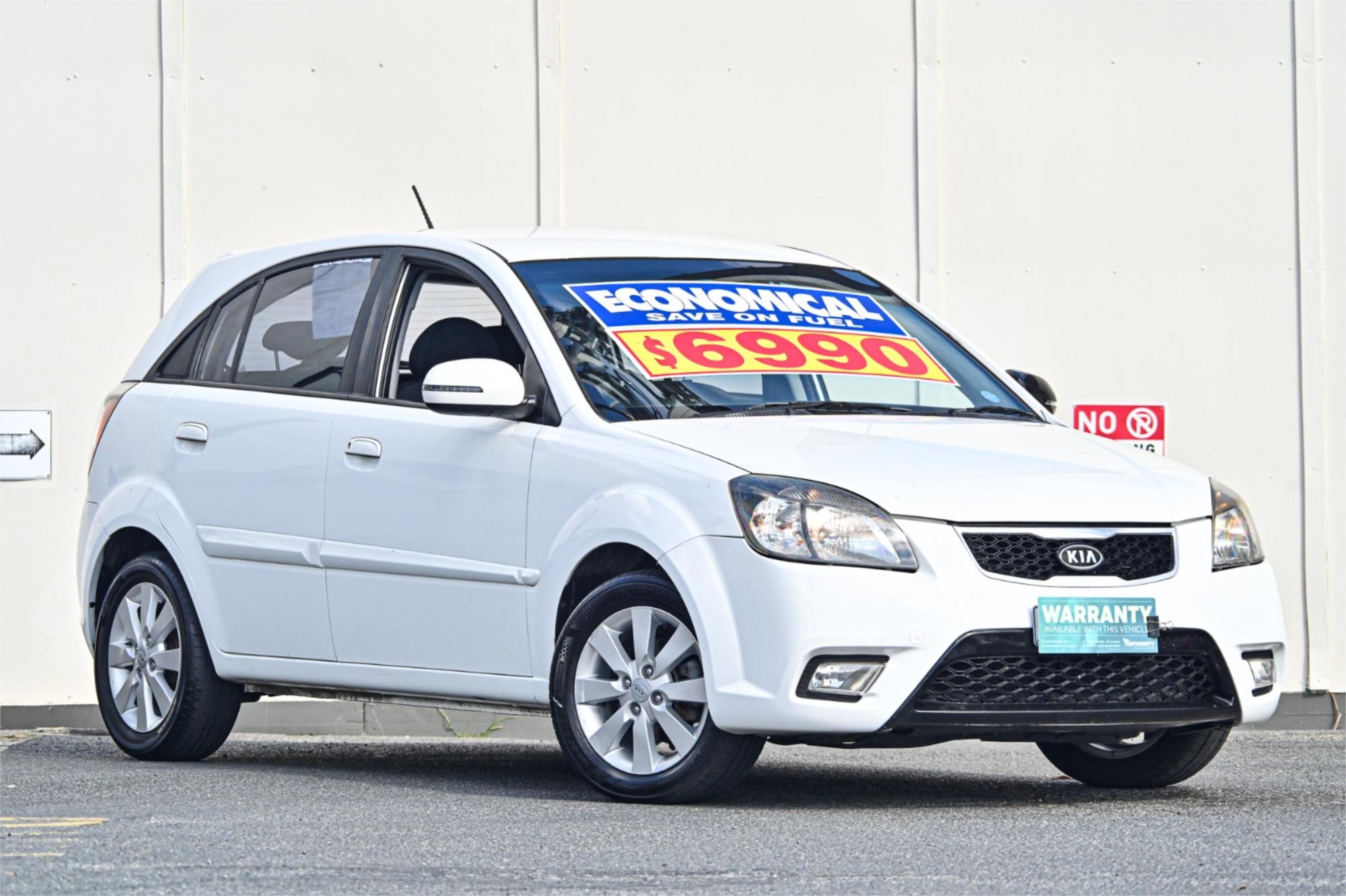 2010 KIA RIO JB MY10 S 4 SP AUTOMATIC 5D HATCHBACK