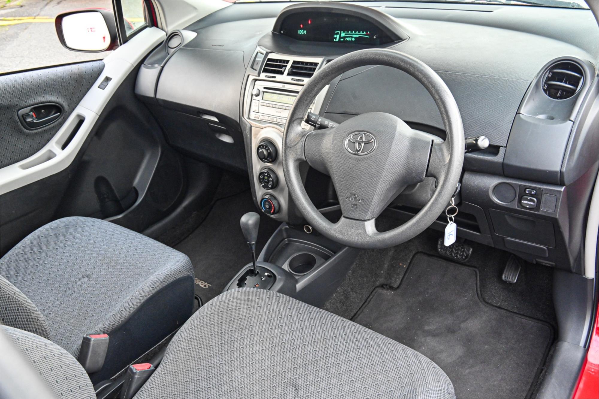2009 TOYOTA YARIS NCP90R 08 UPGRADE YR 4 SP AUTOMATIC 3D HATCHBACK