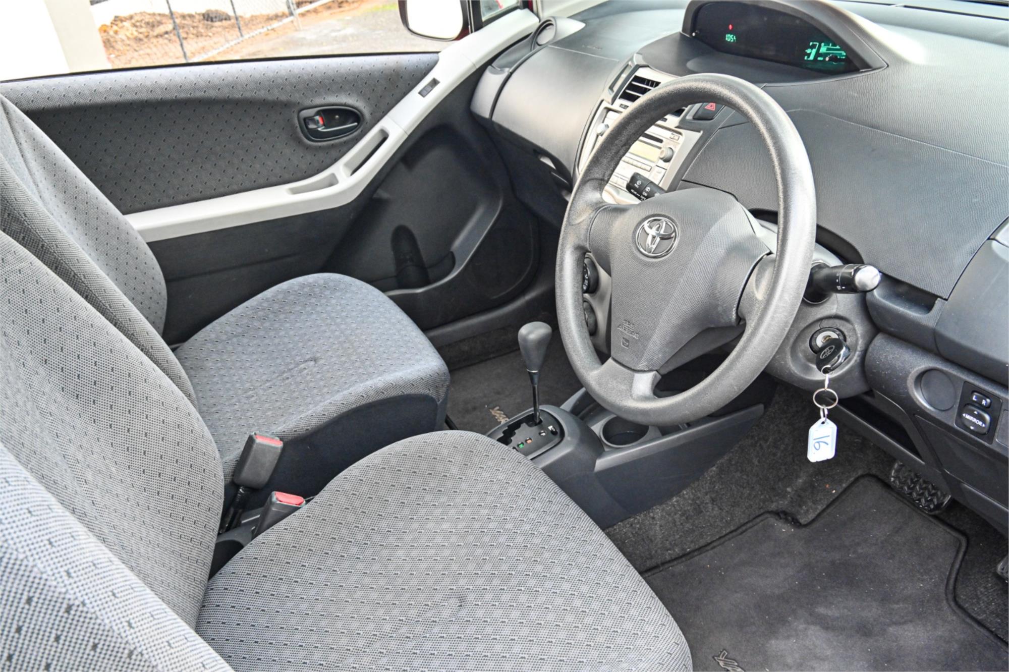 2009 TOYOTA YARIS NCP90R 08 UPGRADE YR 4 SP AUTOMATIC 3D HATCHBACK