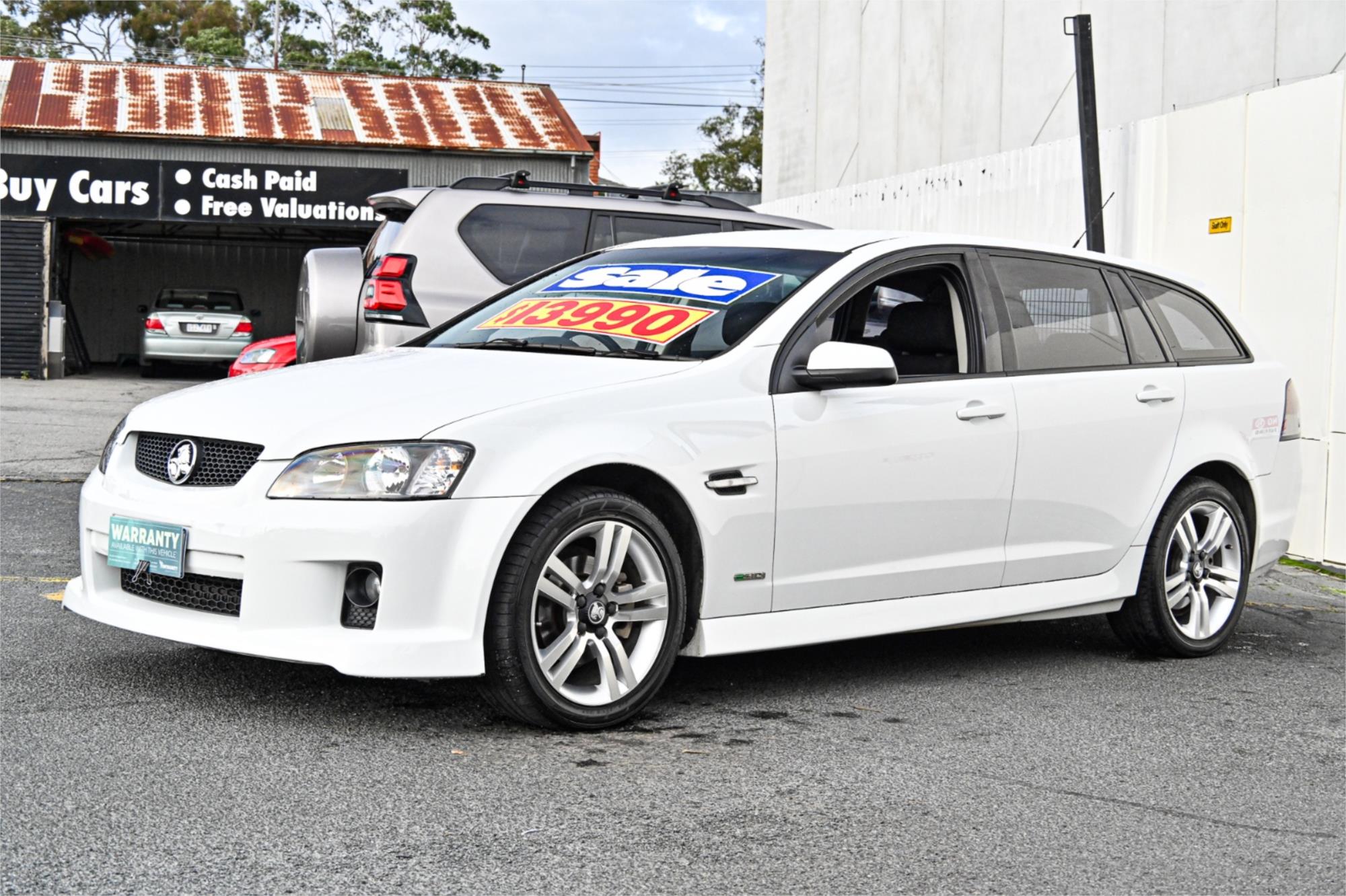 2010 HOLDEN COMMODORE VE II SV6 6 SP AUTOMATIC 4D SEDAN