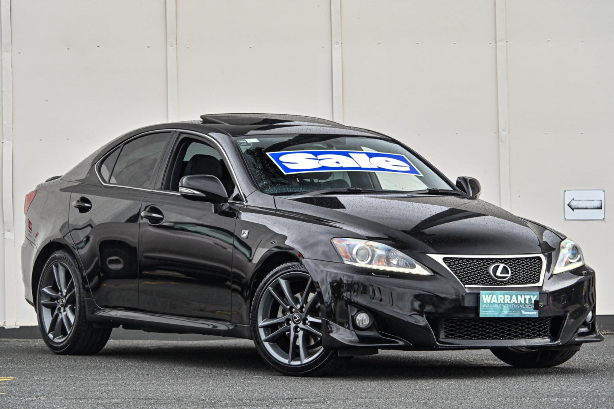 2011 LEXUS IS250 GSE20R MY11 F SPORT 6 SP AUTO SEQUENTIAL 4D SEDAN