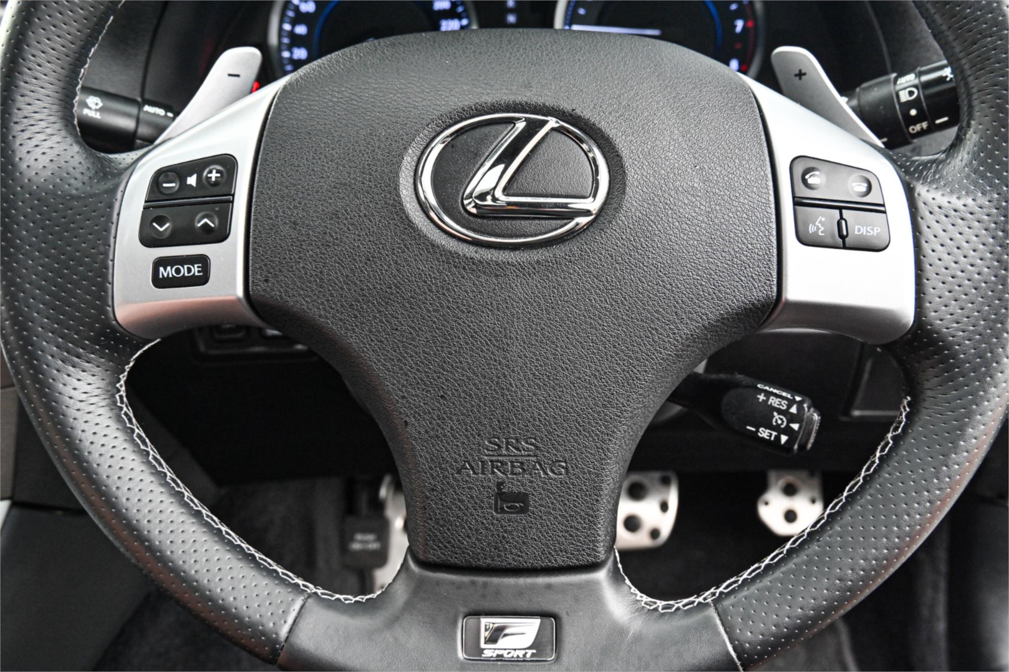 2011 LEXUS IS250 GSE20R MY11 F SPORT 6 SP AUTO SEQUENTIAL 4D SEDAN