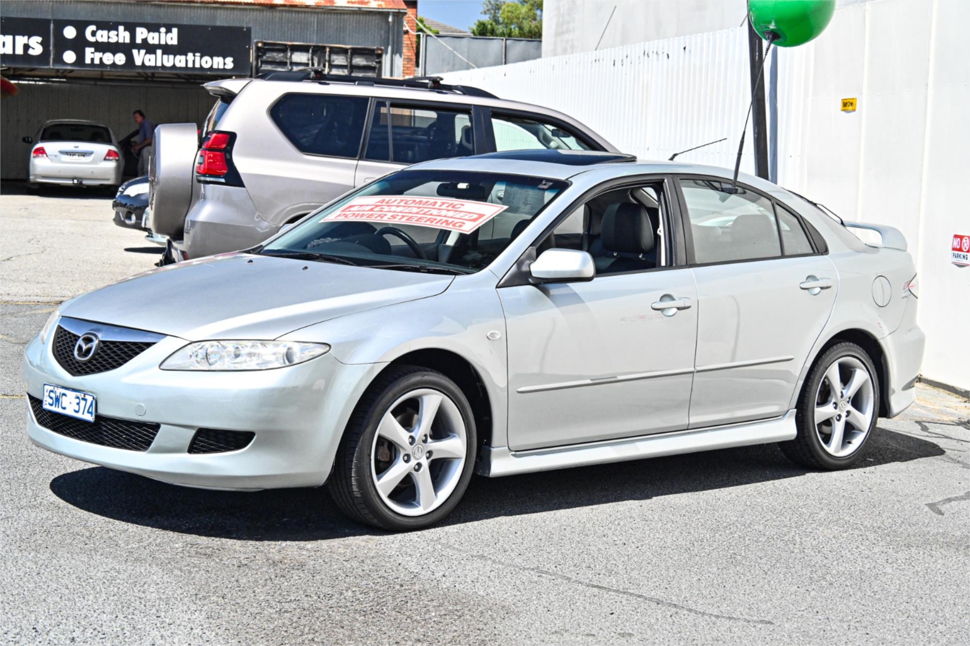 2004 MAZDA MAZDA6 GG LUXURY 4 SP AUTO ACTIVEMATIC 5D HATCHBACK
