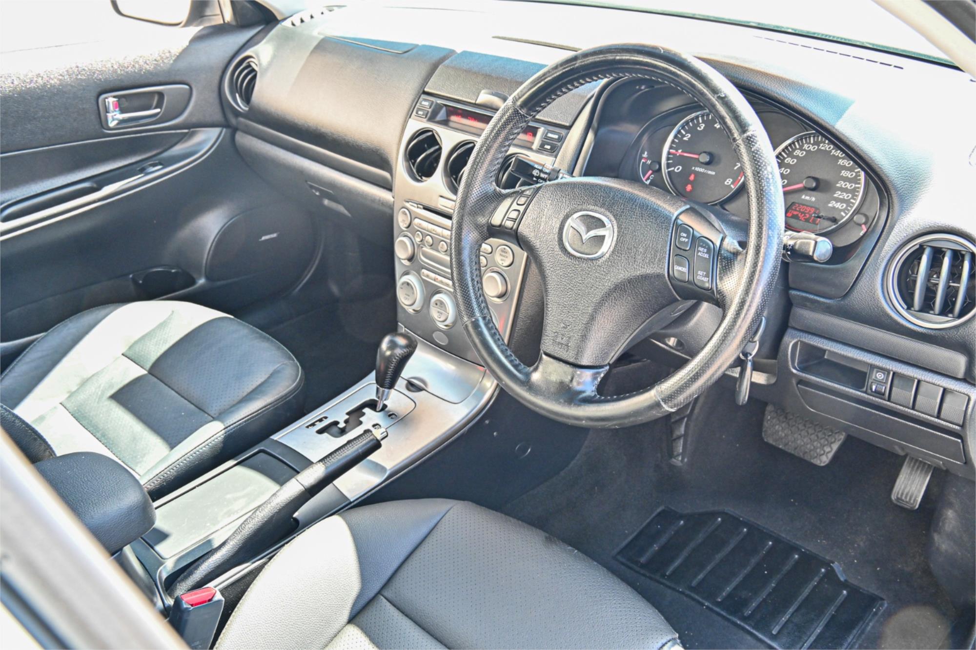 2004 MAZDA MAZDA6 GG LUXURY 4 SP AUTO ACTIVEMATIC 5D HATCHBACK