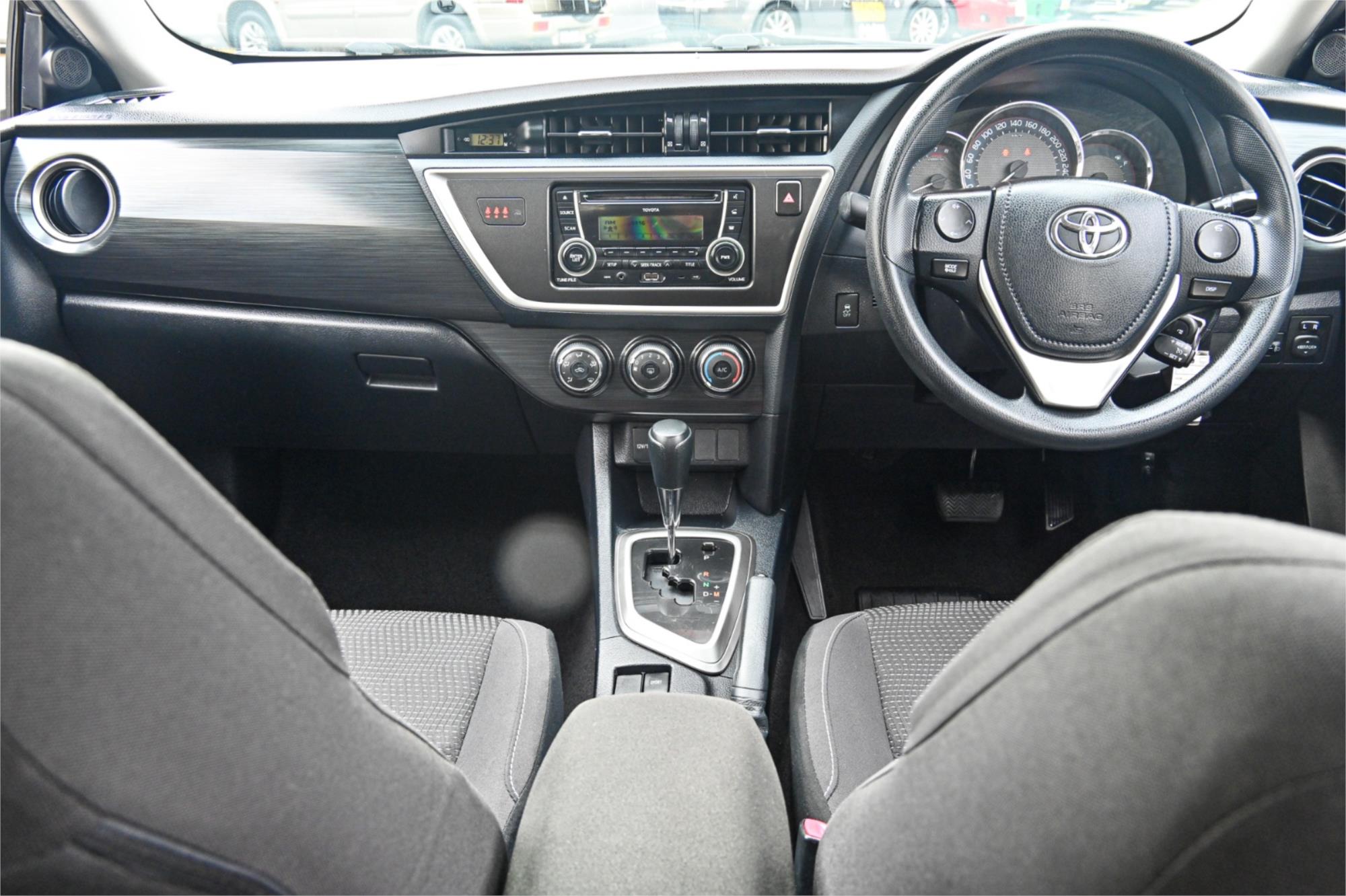 2014 TOYOTA COROLLA ZRE182R ASCENT CVT AUTO 7 SP SEQUENTIAL 5D HATCHBACK