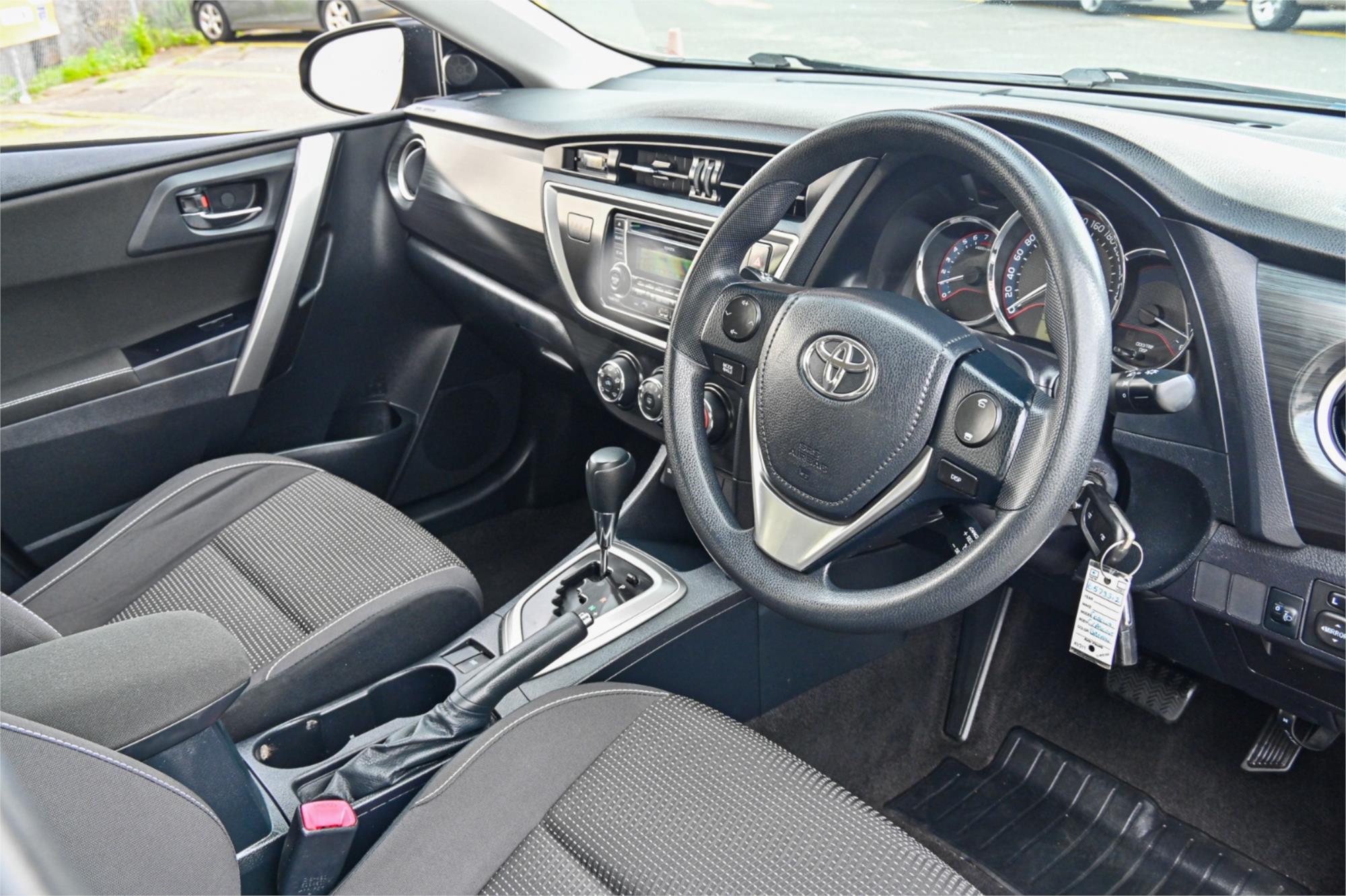 2014 TOYOTA COROLLA ZRE182R ASCENT CVT AUTO 7 SP SEQUENTIAL 5D HATCHBACK