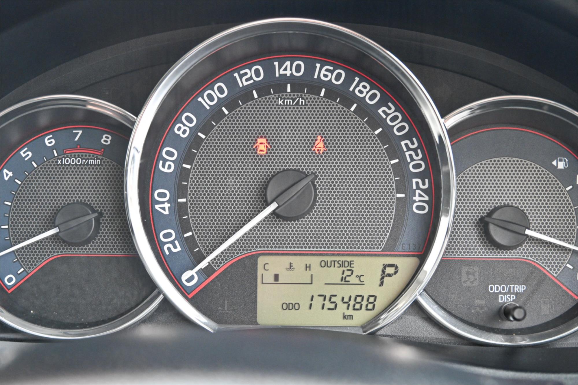 2014 TOYOTA COROLLA ZRE182R ASCENT CVT AUTO 7 SP SEQUENTIAL 5D HATCHBACK