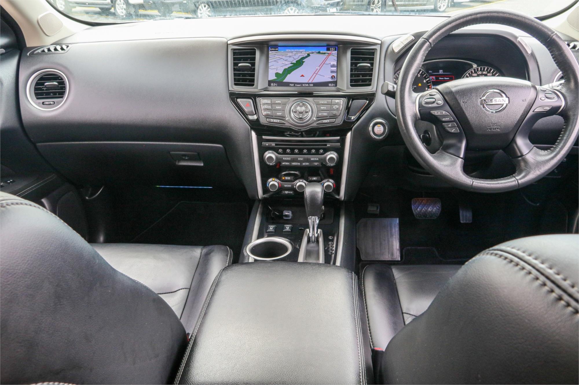 2017 NISSAN PATHFINDER R52 MY17 SERIES 2 ST-L (4x2) CONTINUOUS VARIABLE 4D WAGON