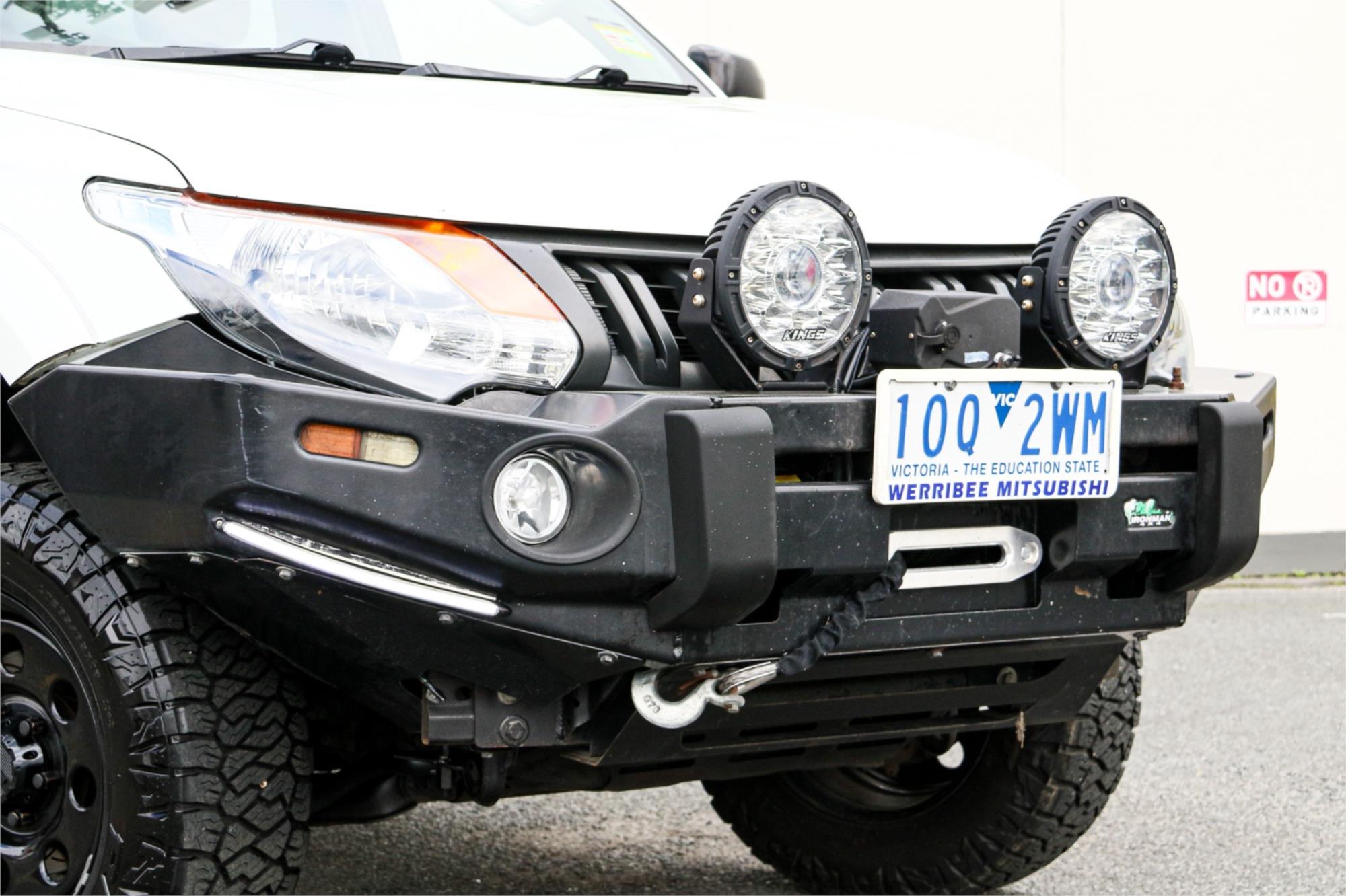 2018 MITSUBISHI TRITON MQ MY18 GLX (4x4) 6 SP MANUAL CLUB C/CHAS