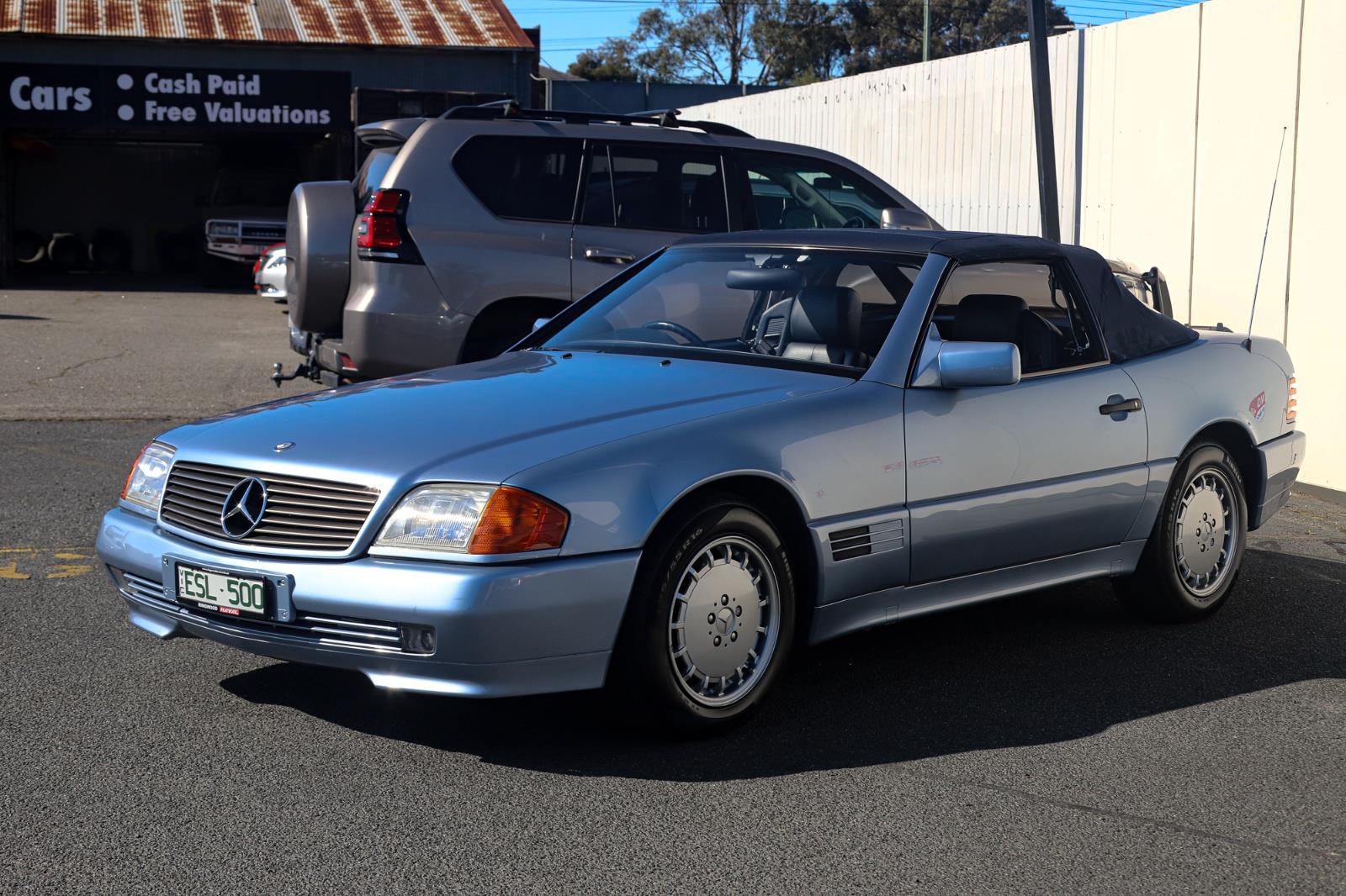 1991 MERCEDES-BENZ 500 SL 4 SP AUTOMATIC 2D CONVERTIBLE